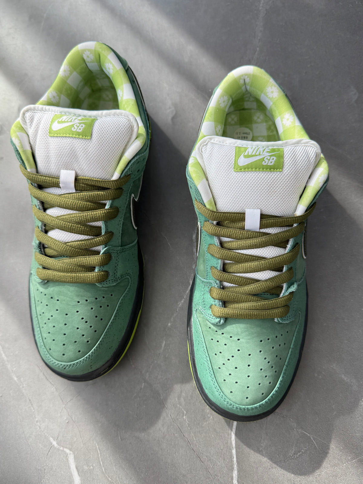 Dunk Low Pro SB Green Lobster Special Box US9