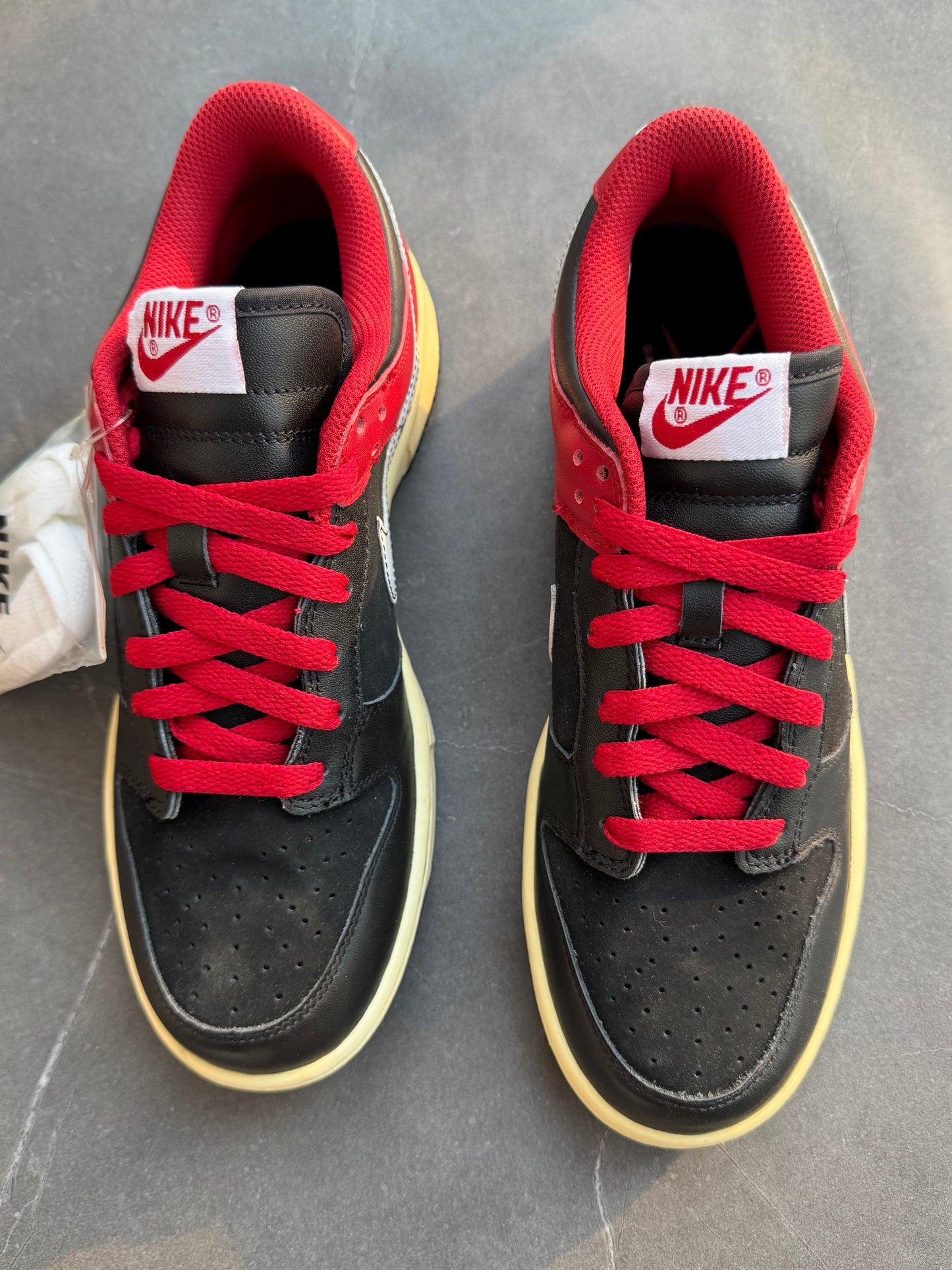 Dunk Low CL Black White Varsity Red 2006