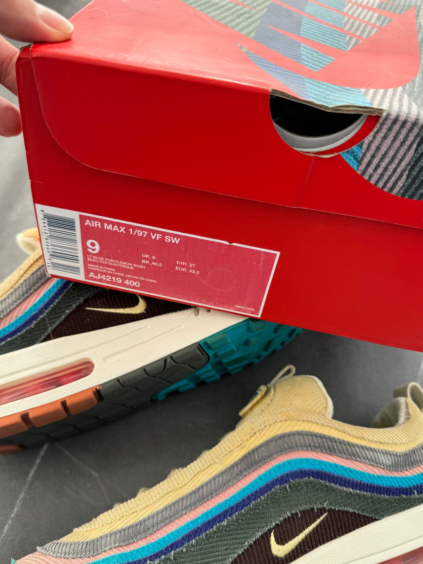 Air Max 1/97 Sean Wotherspoon 🌈 US9