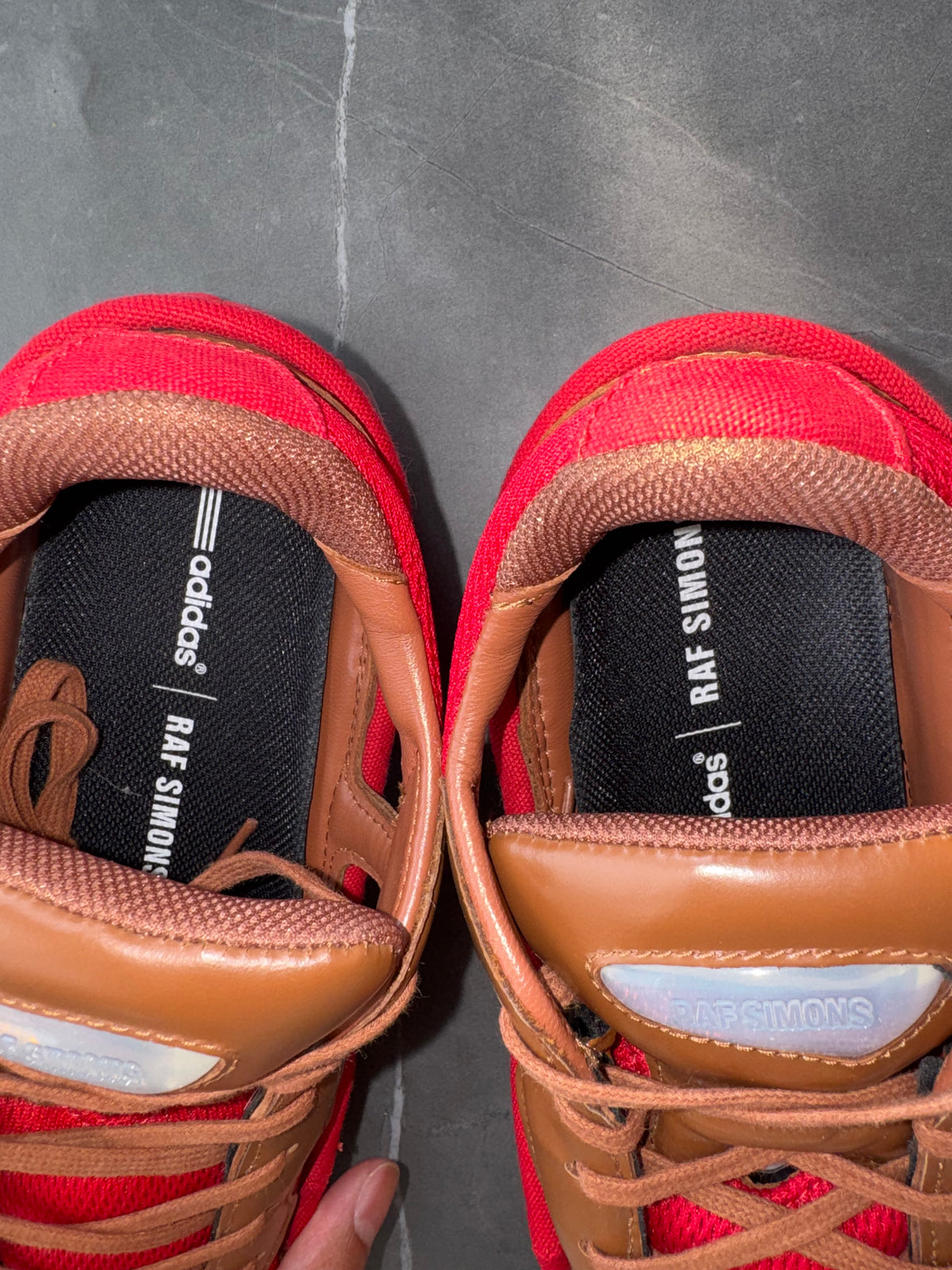 Adidas Raf Simons Replicant Ozweego Scarlet Dust 2018