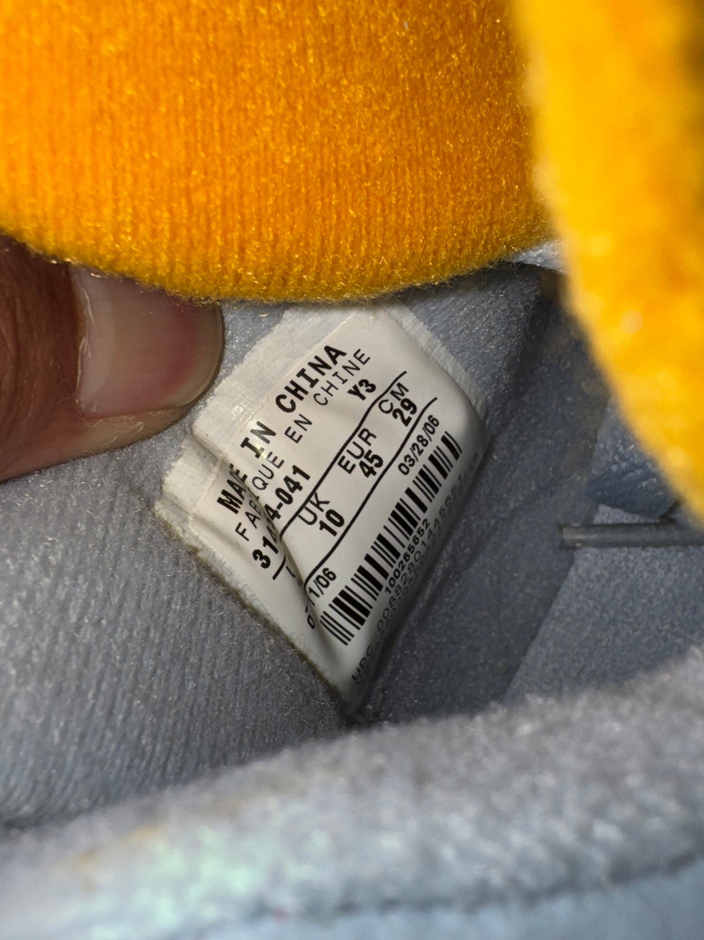 Air Jordan 4 Mist Blue 2006