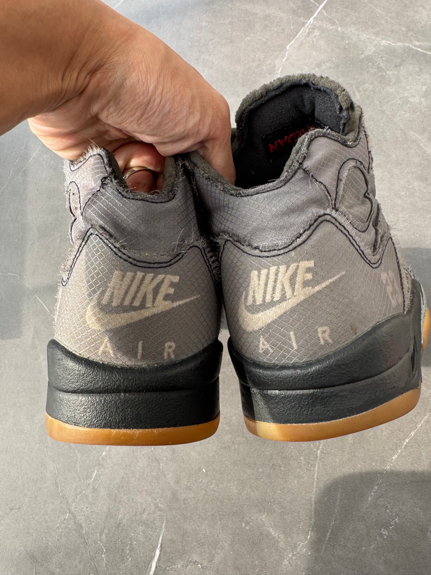 Air Jordan 5 Off-White Muslin US9