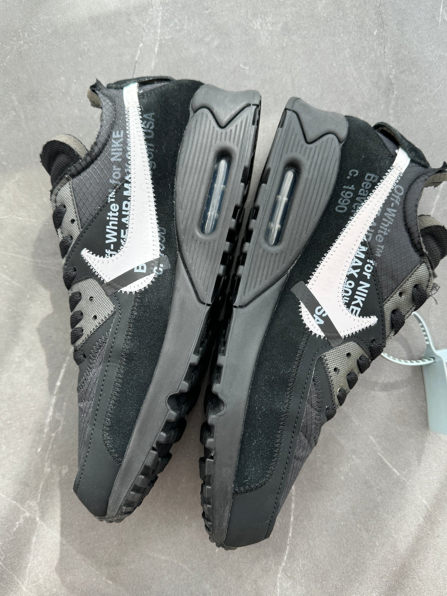 Air Max 90 Off-White Black US10