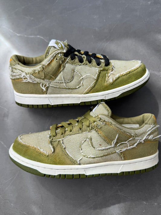 Dunk Low CL Pilgrim White Green Denim 2005 US5