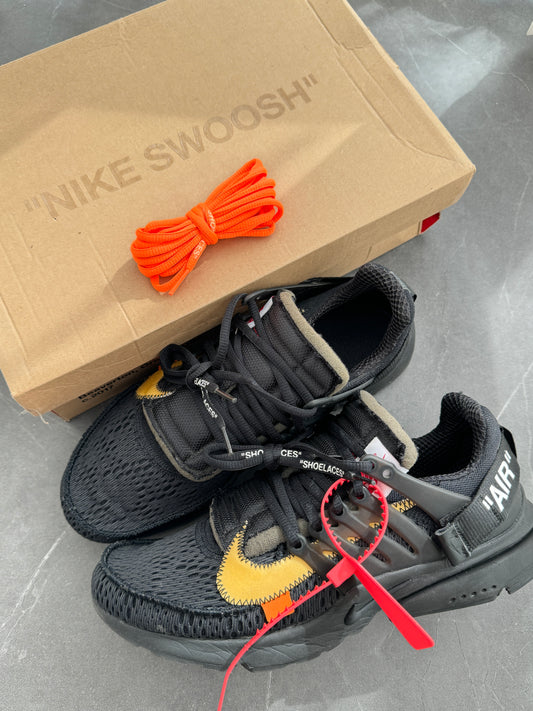 Air Presto Off-White Black US9