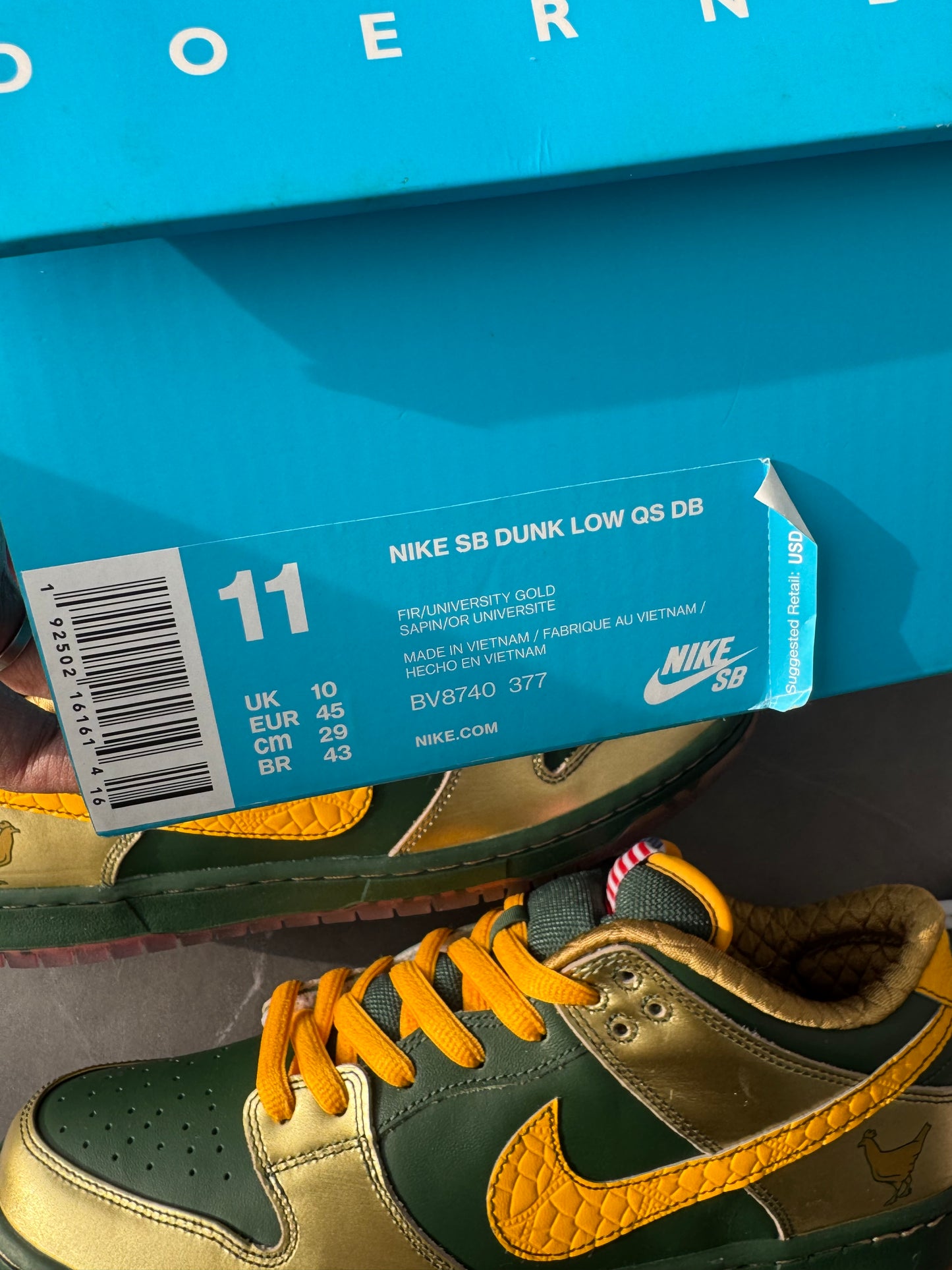 Dunk Low Pro SB Doernbecher US11
