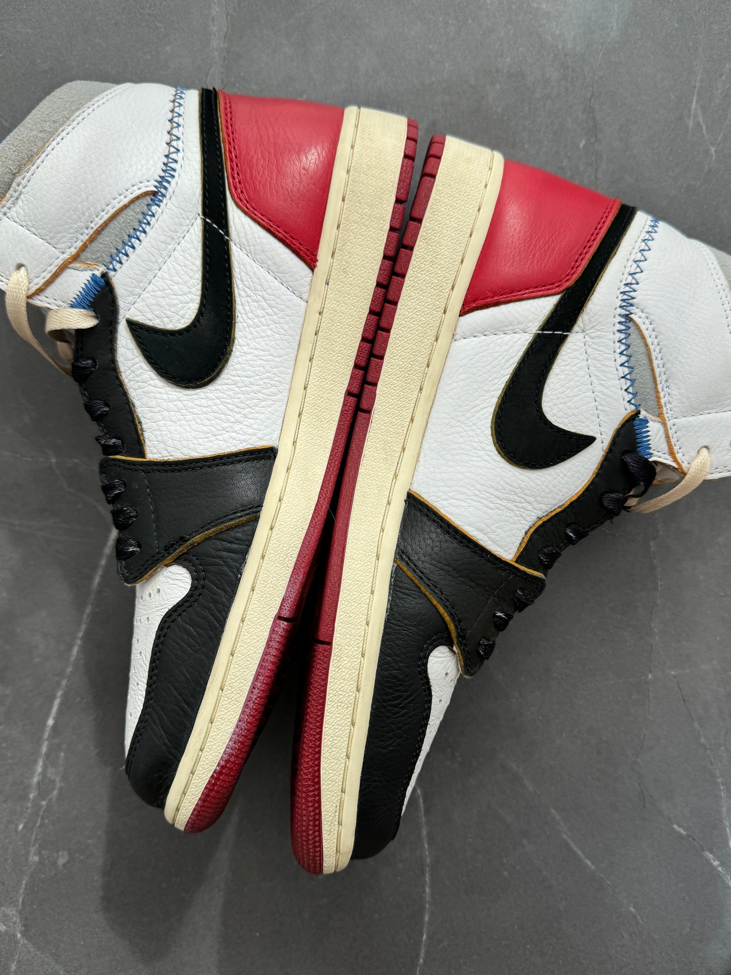 Air Jordan 1 High Union Black Toe US9.5