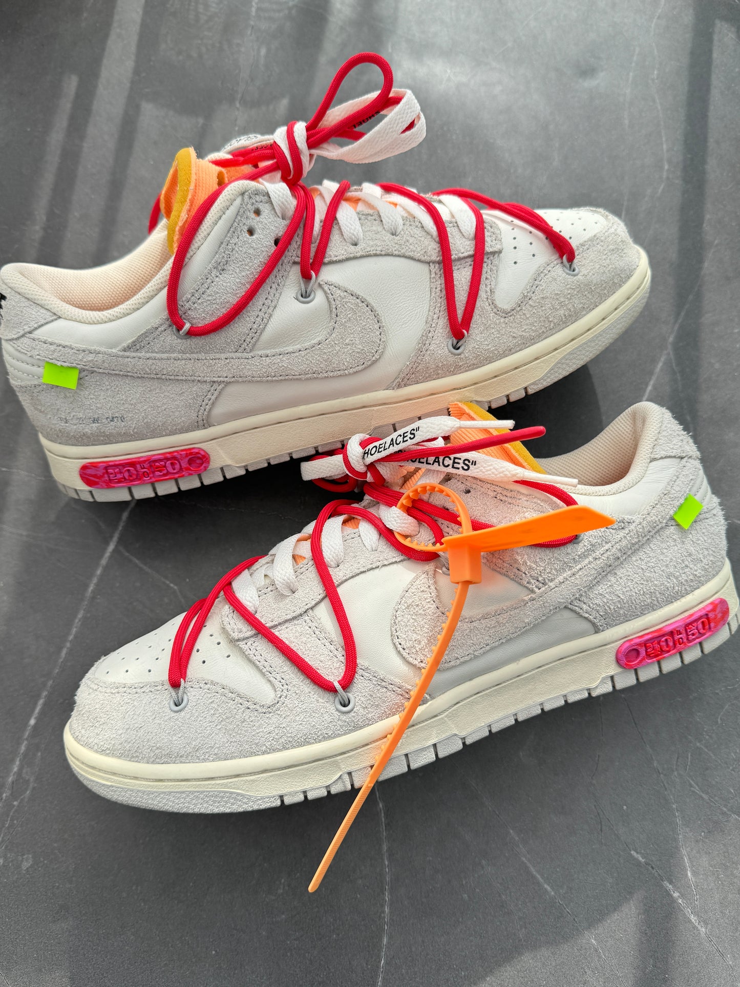 Dunk Low Off-White Lot40 US12