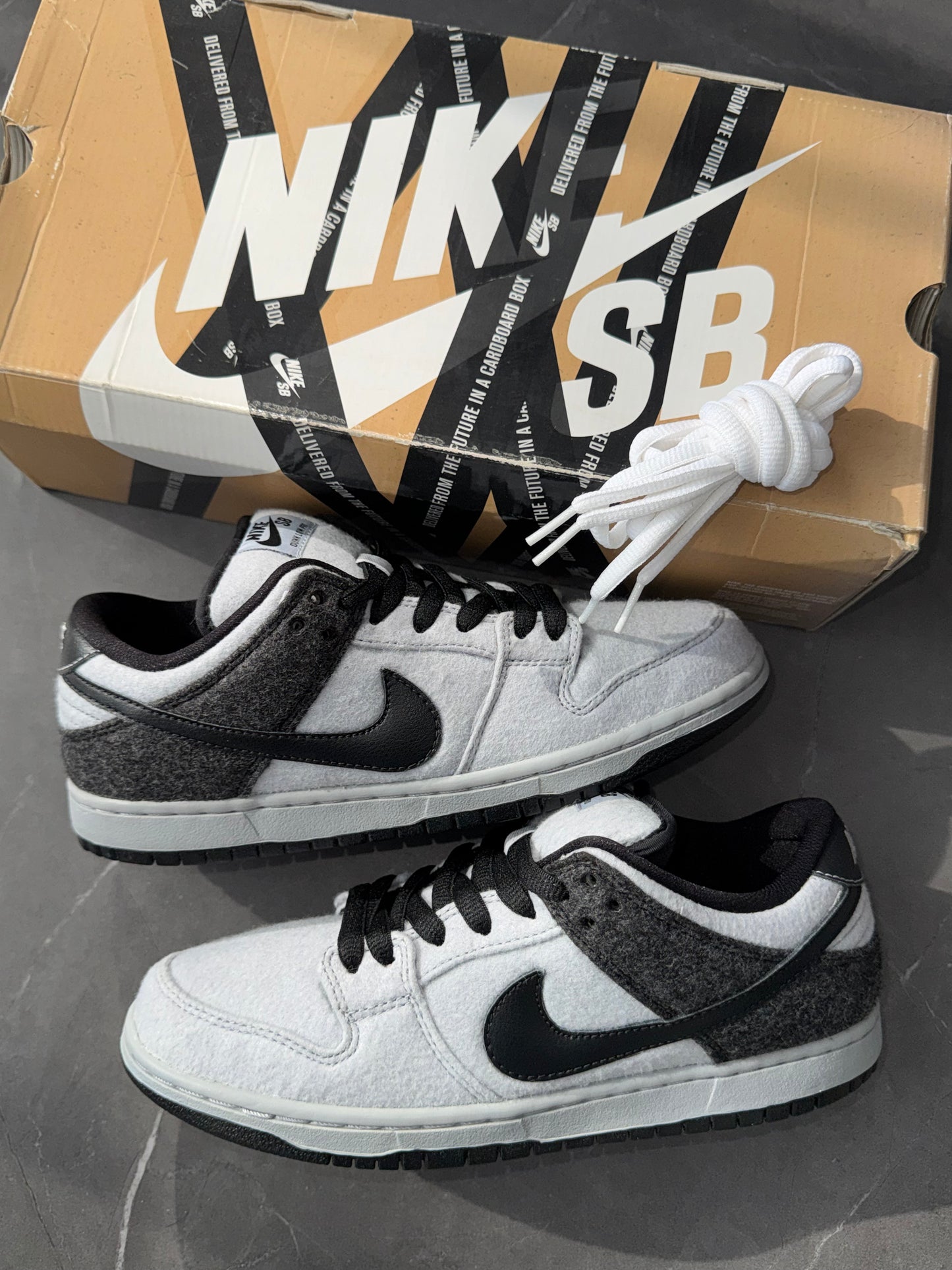 Dunk Low Premium SB Wolf Grey Wool 2013