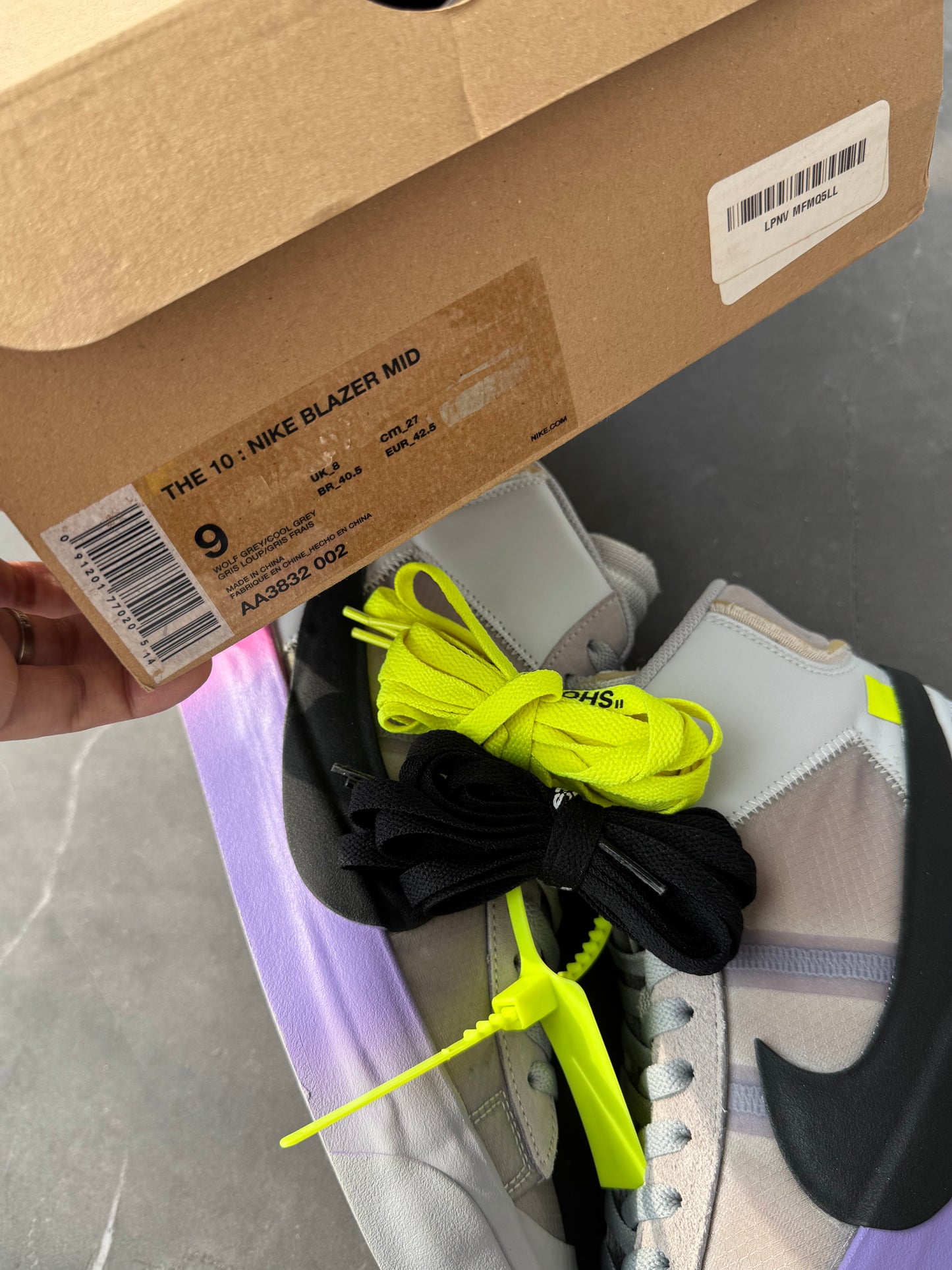 Nike Blazer Mid Off-White Serena Queen US9