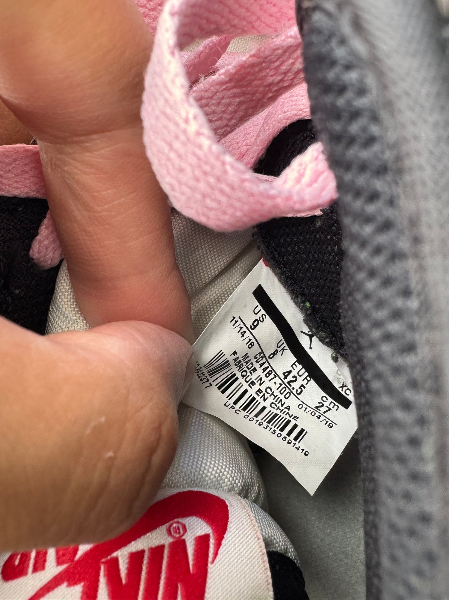 Air Jordan 1 High Travis Scott Mocha US9