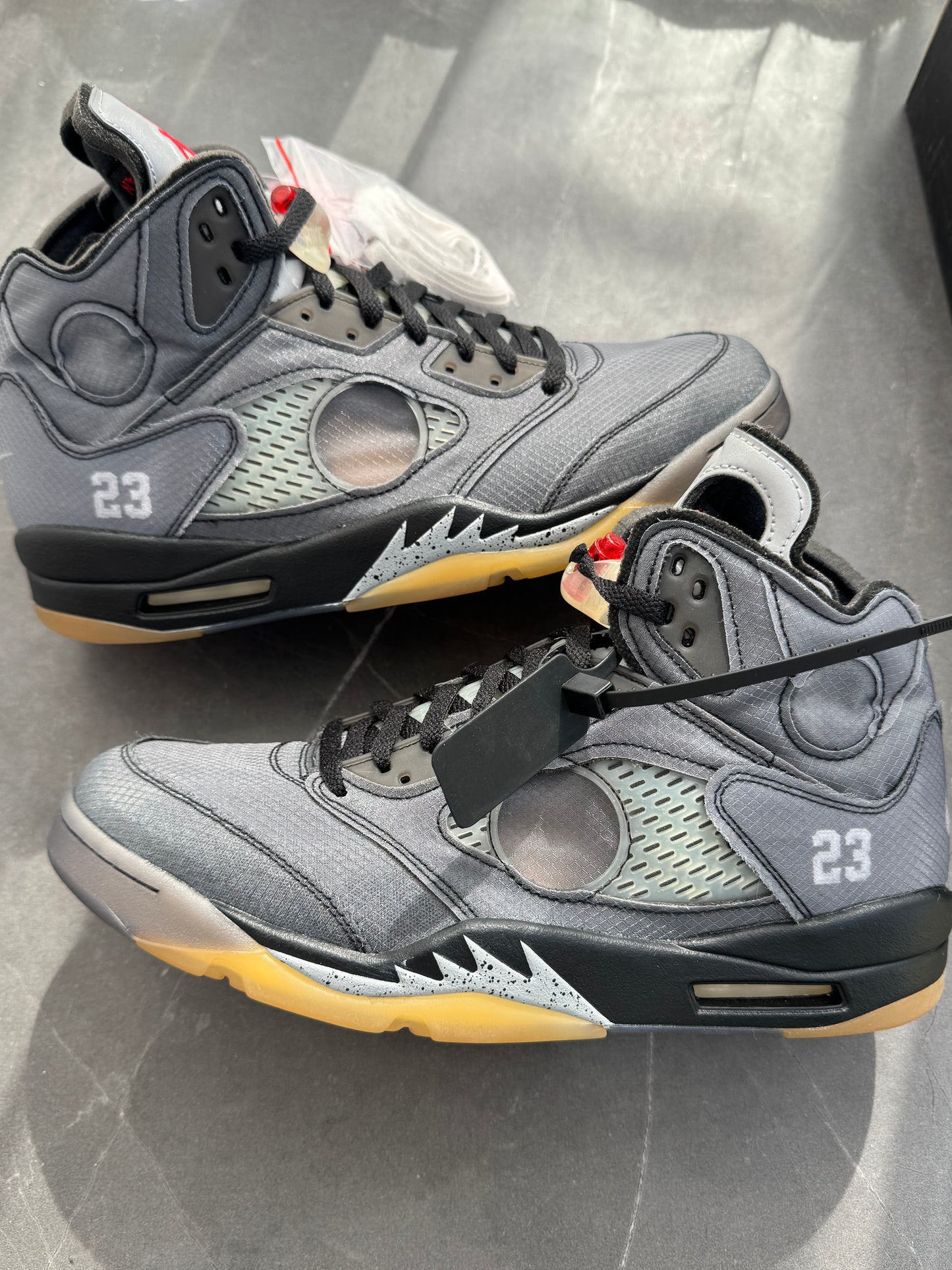 Air Jordan 5 Off-White Muslin US12