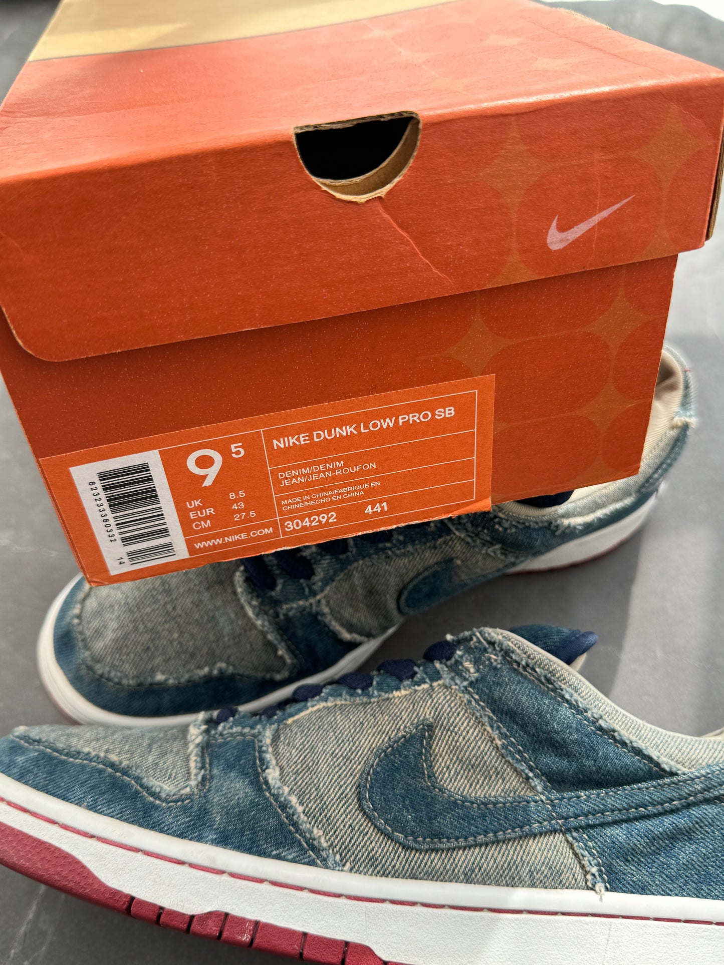 Dunk Low Pro SB Reese Forbes Denim 2002 US9.5