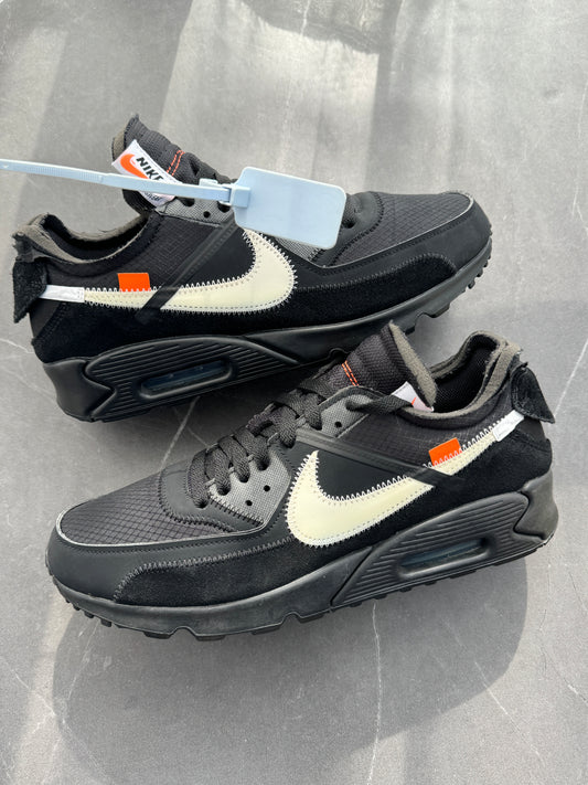 Air Max 90 Off-White Black US10.5