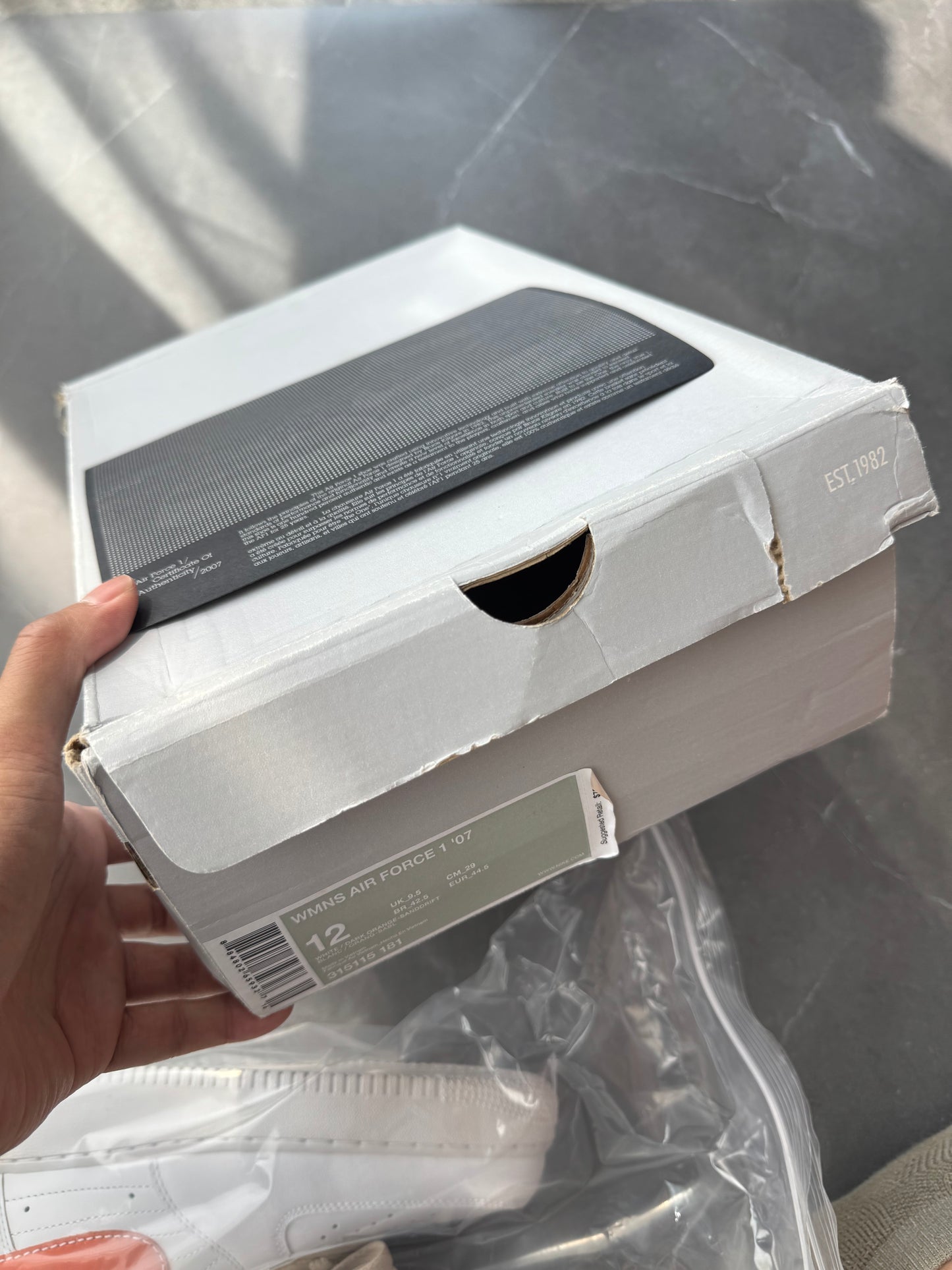 WMNS Air Force 1 Low Dark Orange 2007