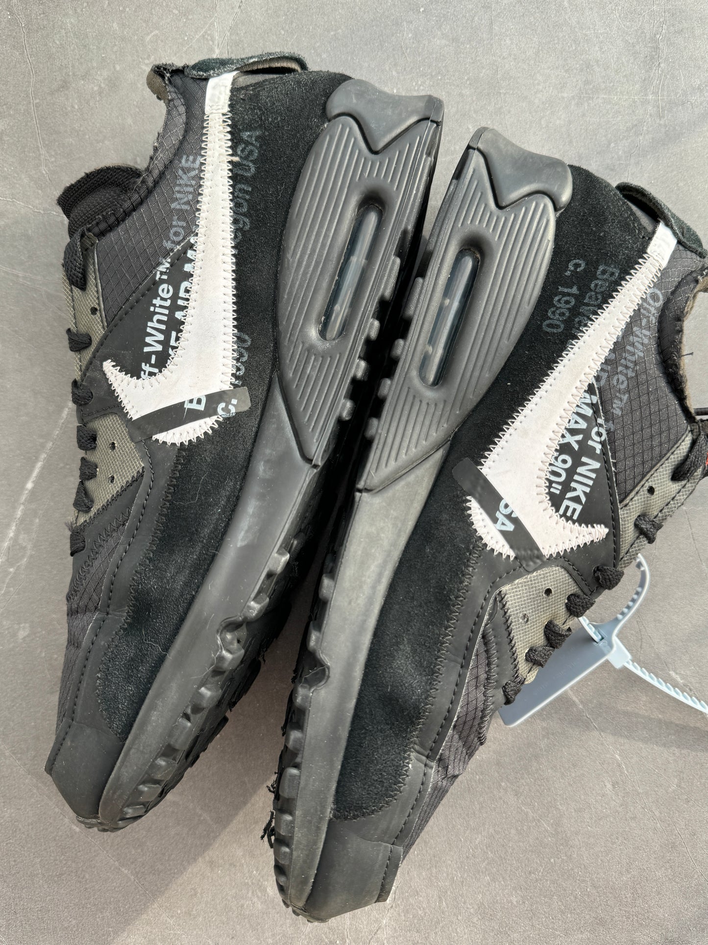 Air Max 90 Off-White Black US10.5