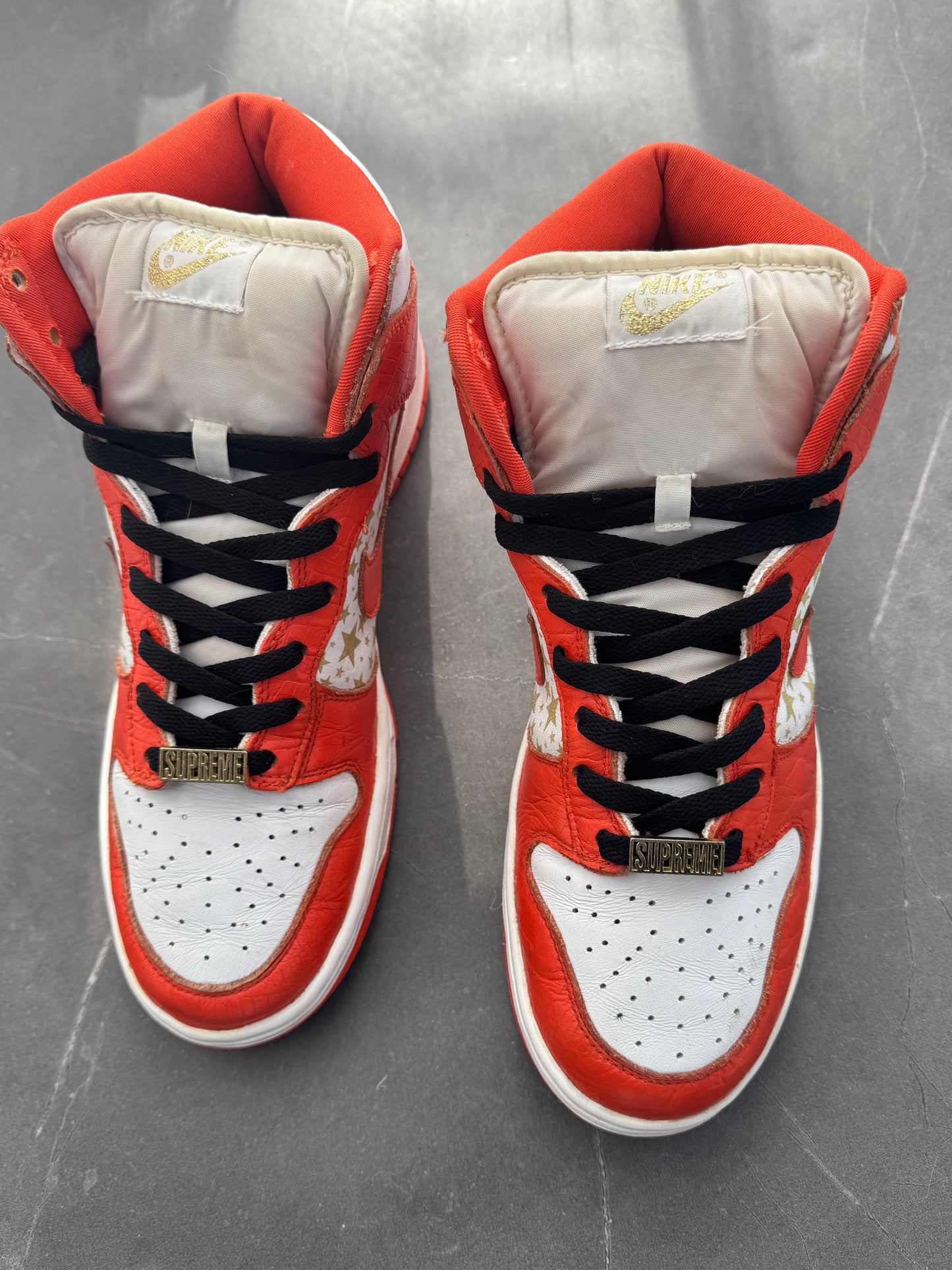 Dunk High Pro SB Supreme Orange Star 2003 US10