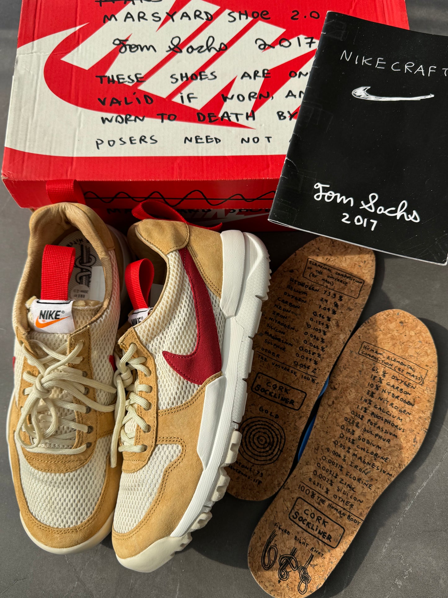 Nike Craft Mars Yard Shoe 2.0 x Tom Sachs US8