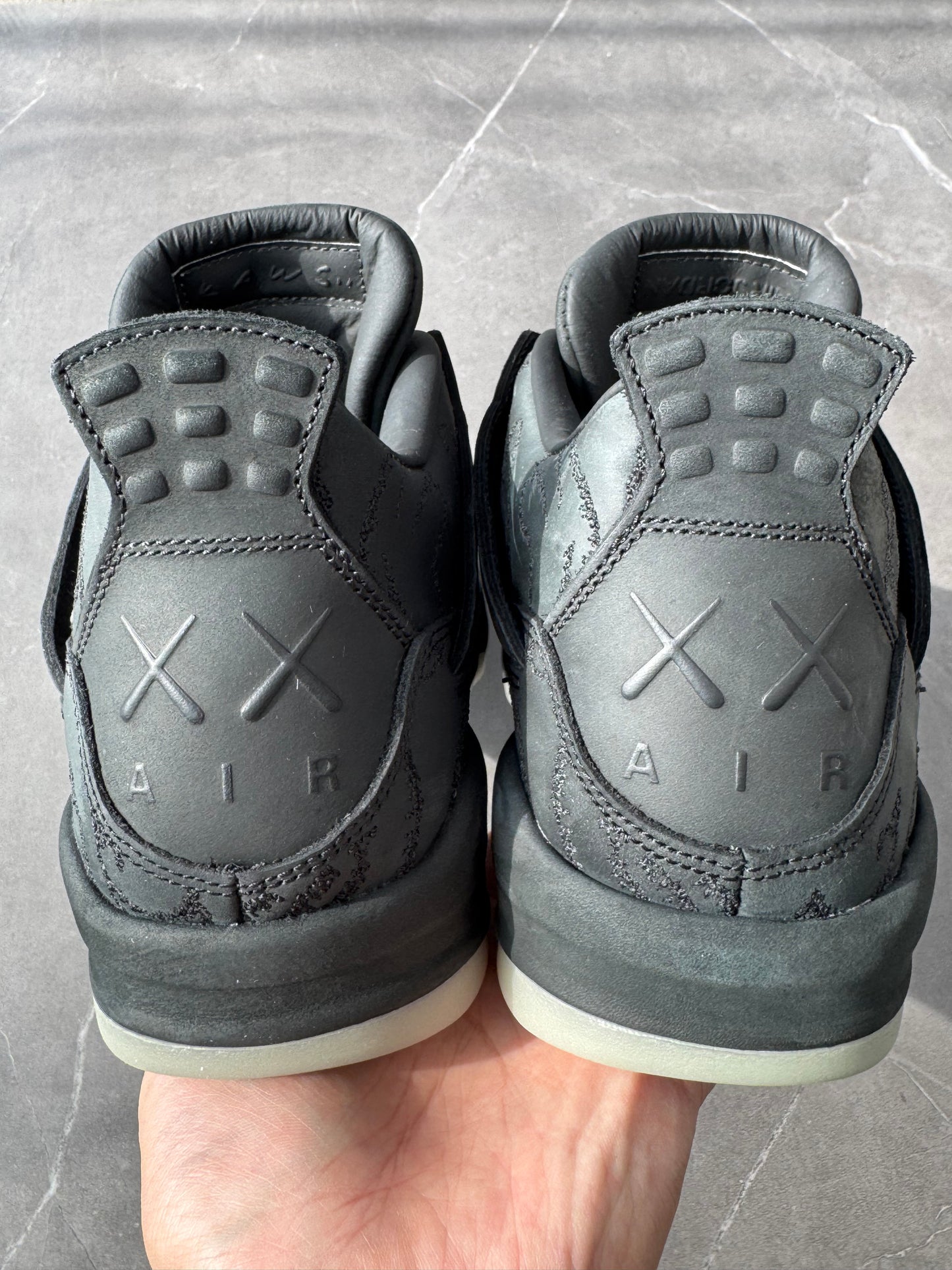 Air Jordan 4 Kaws Black US10