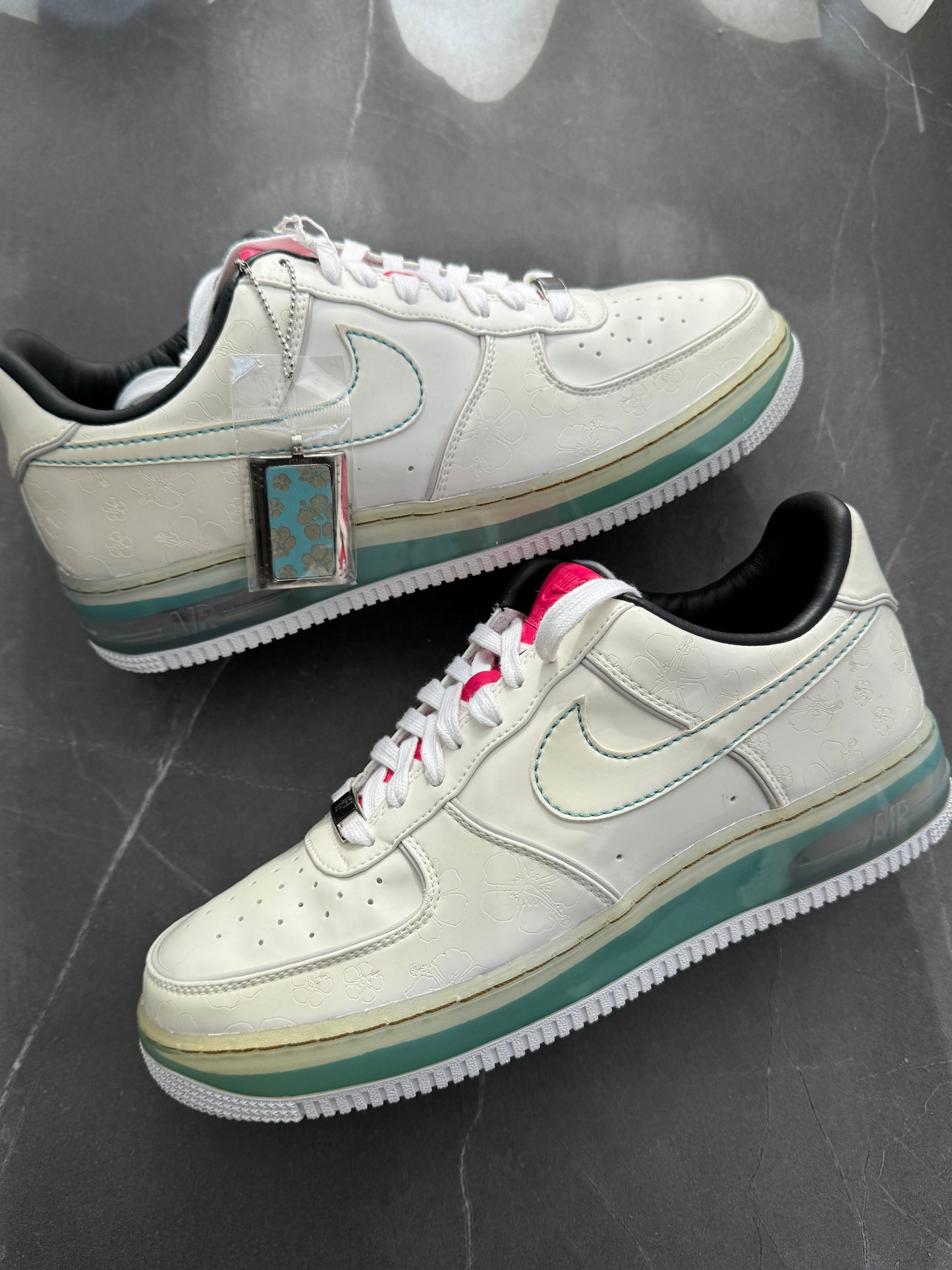 Air Force 1 Low Supreme Max White Cerise Paradise Aqua 2007