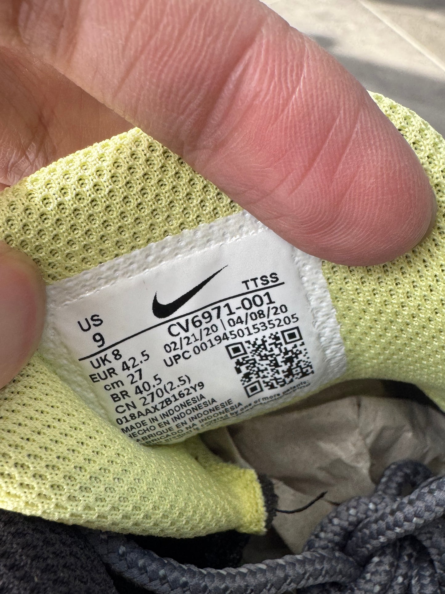 Air Max 95 Black Stone Green Sample