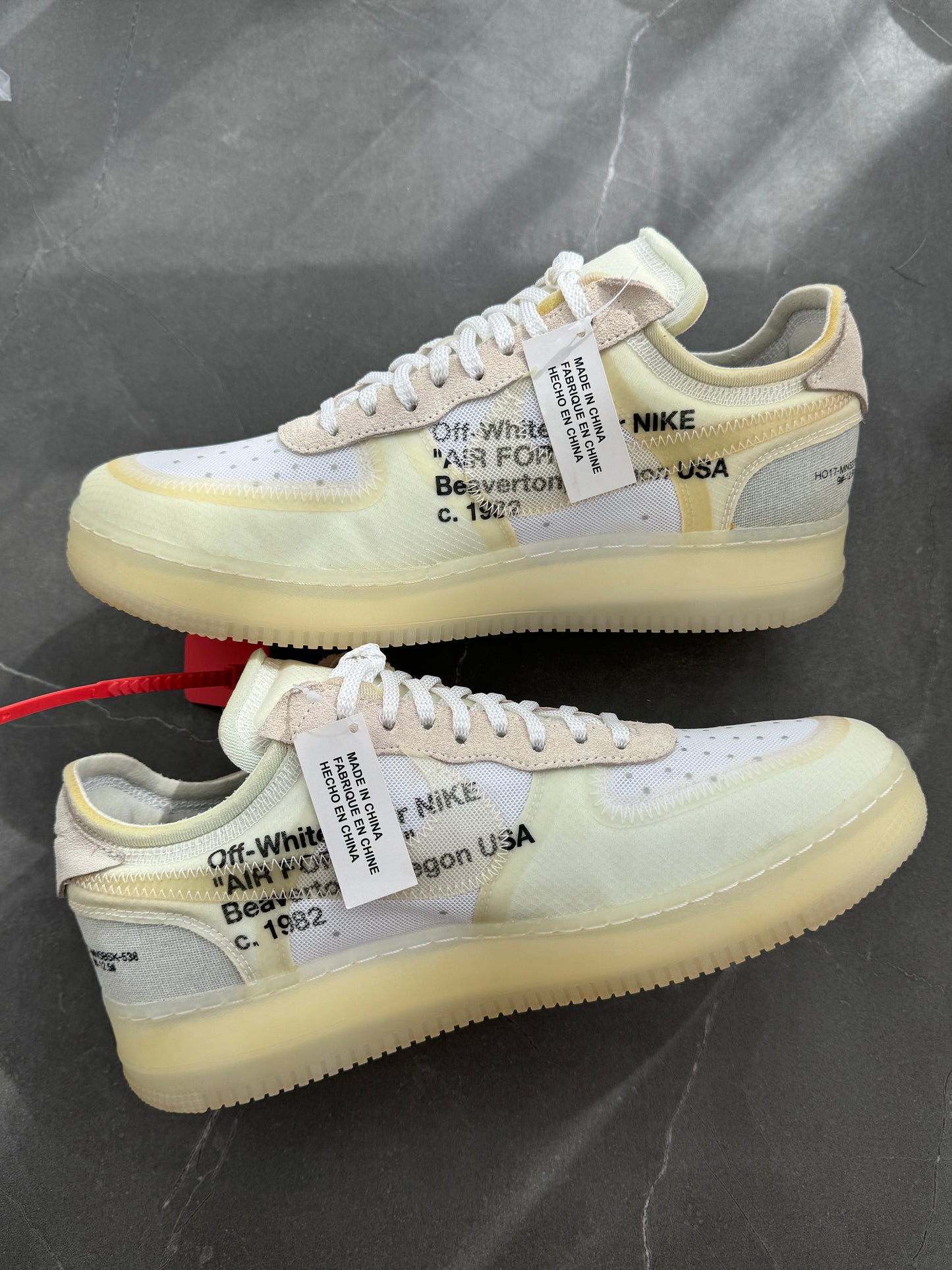 Air Force 1 Low Off-White The Ten US10.5