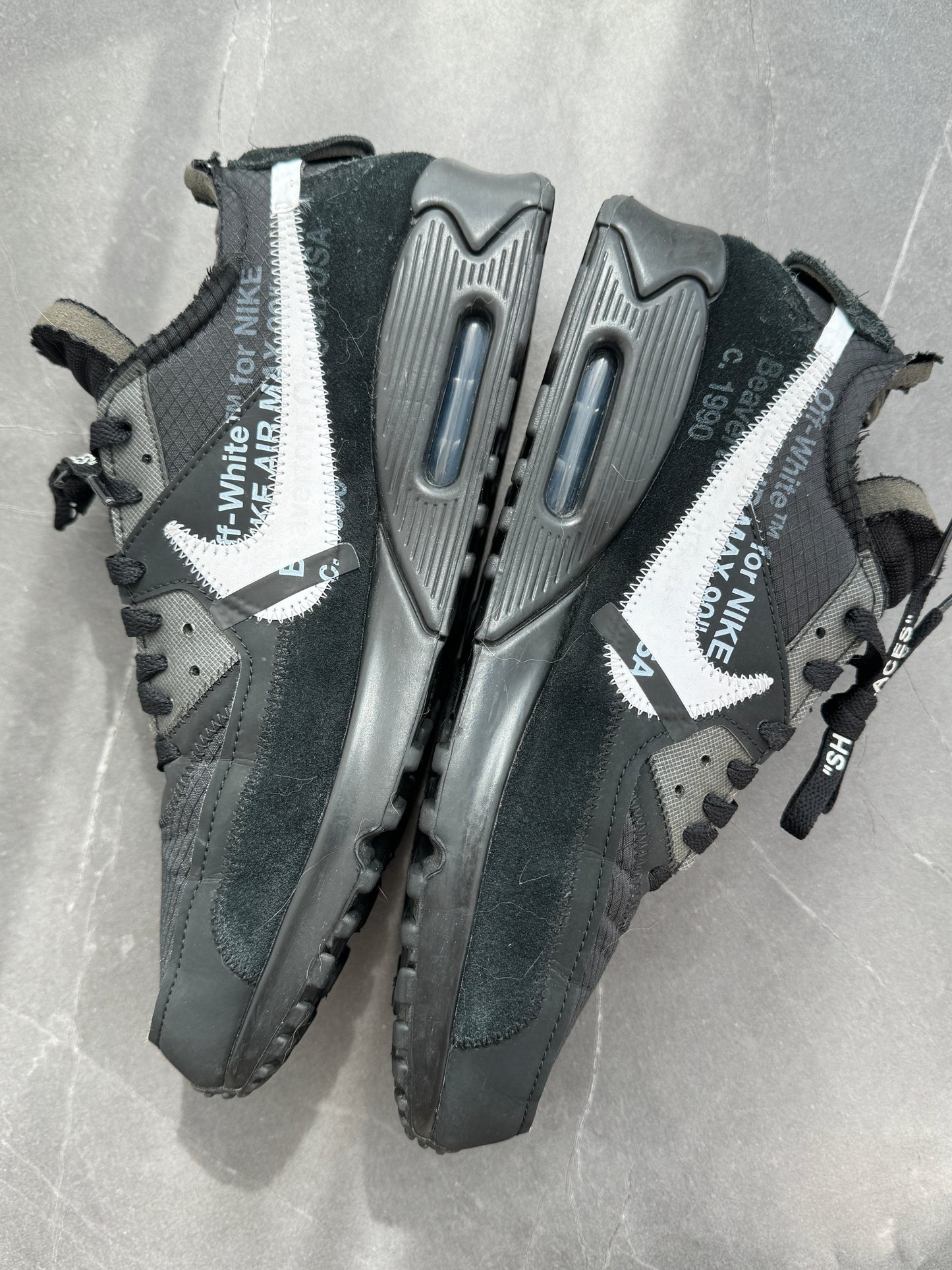 Air Max 90 Off-White Black US10.5