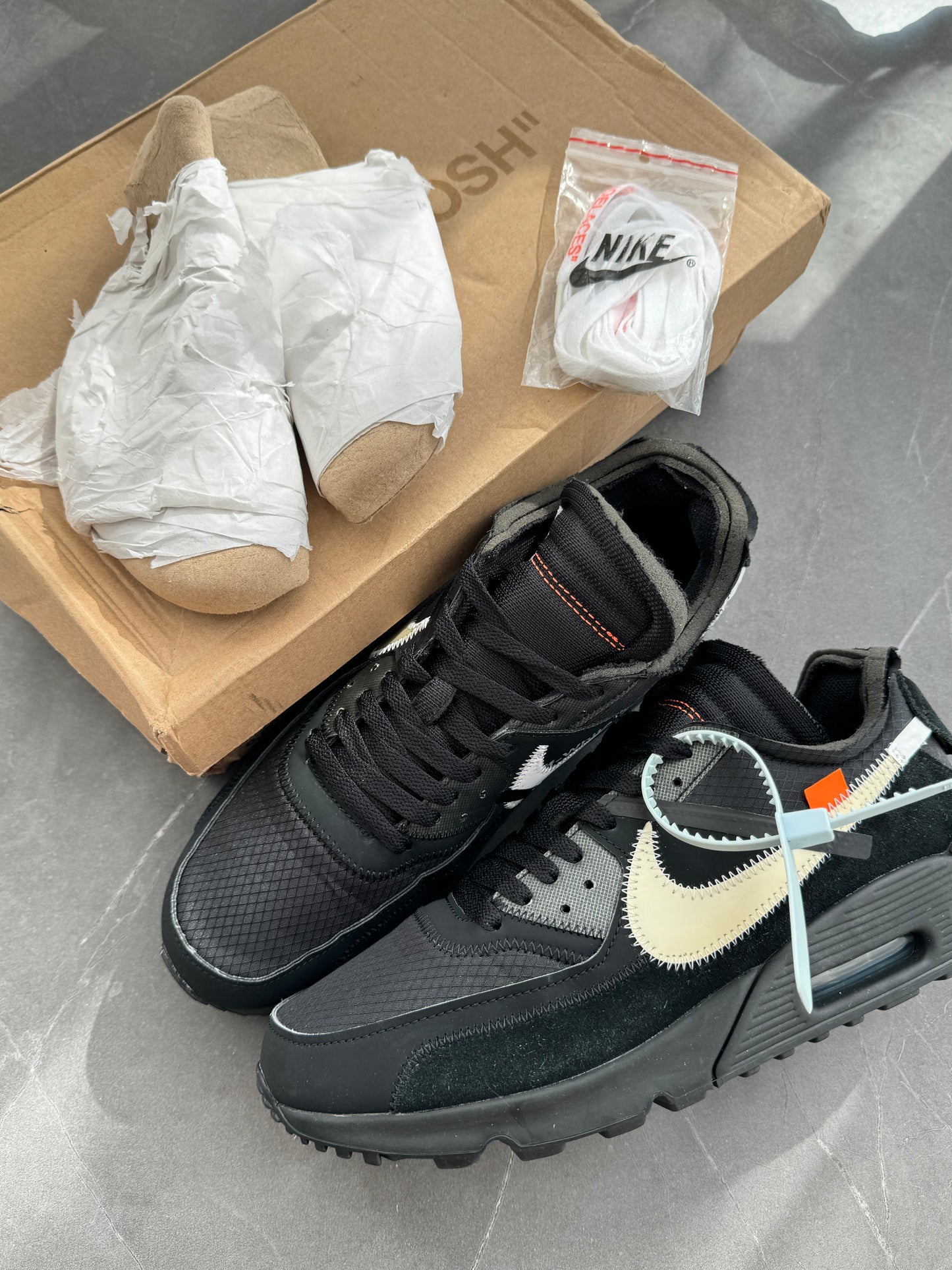 Air Max 90 Off-White Black US10