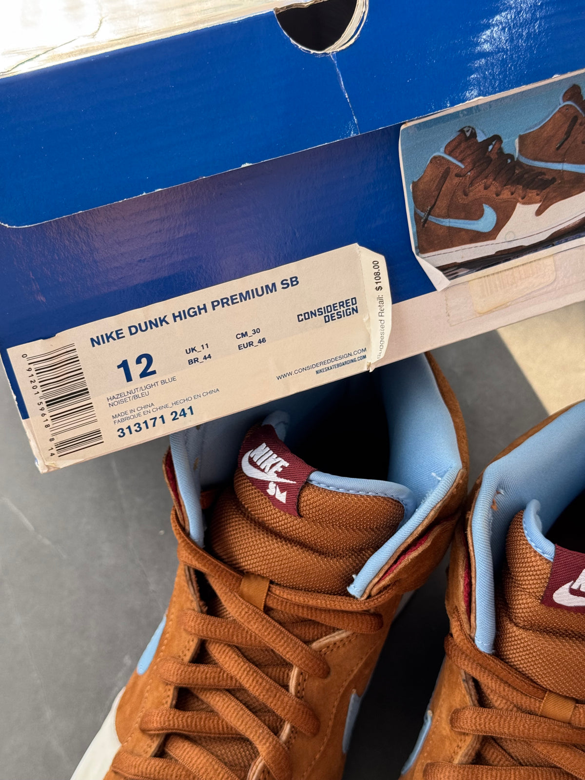 Dunk High Premium SB Skate Mental 2009 US12