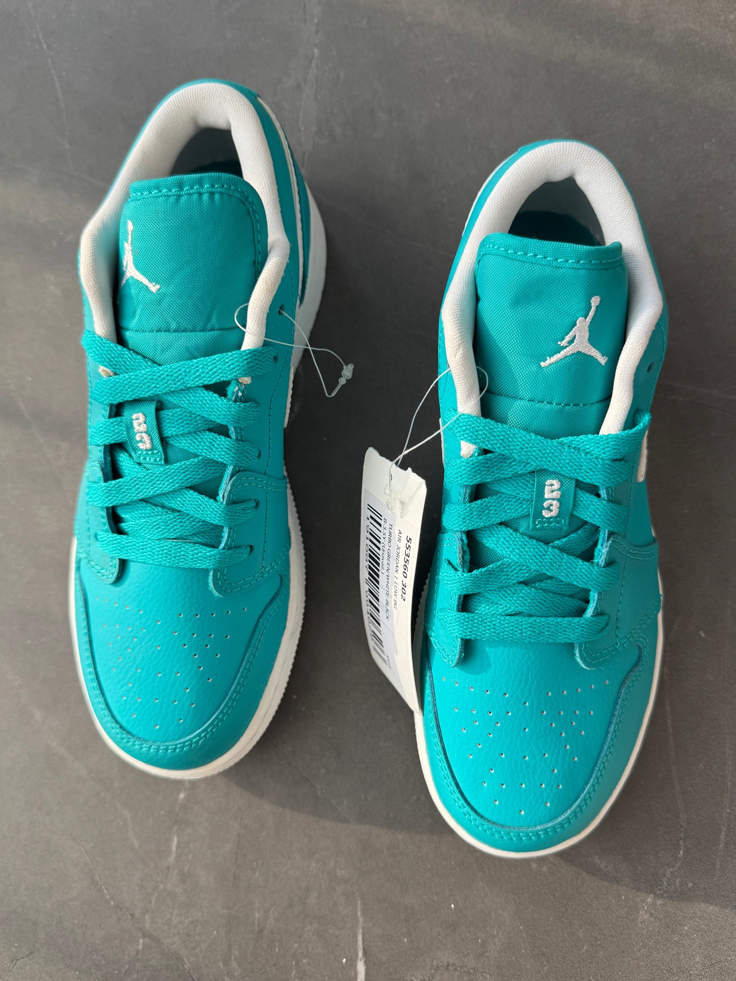 Air Jordan 1 Low GS Miami Dolphin Unreleased Sample