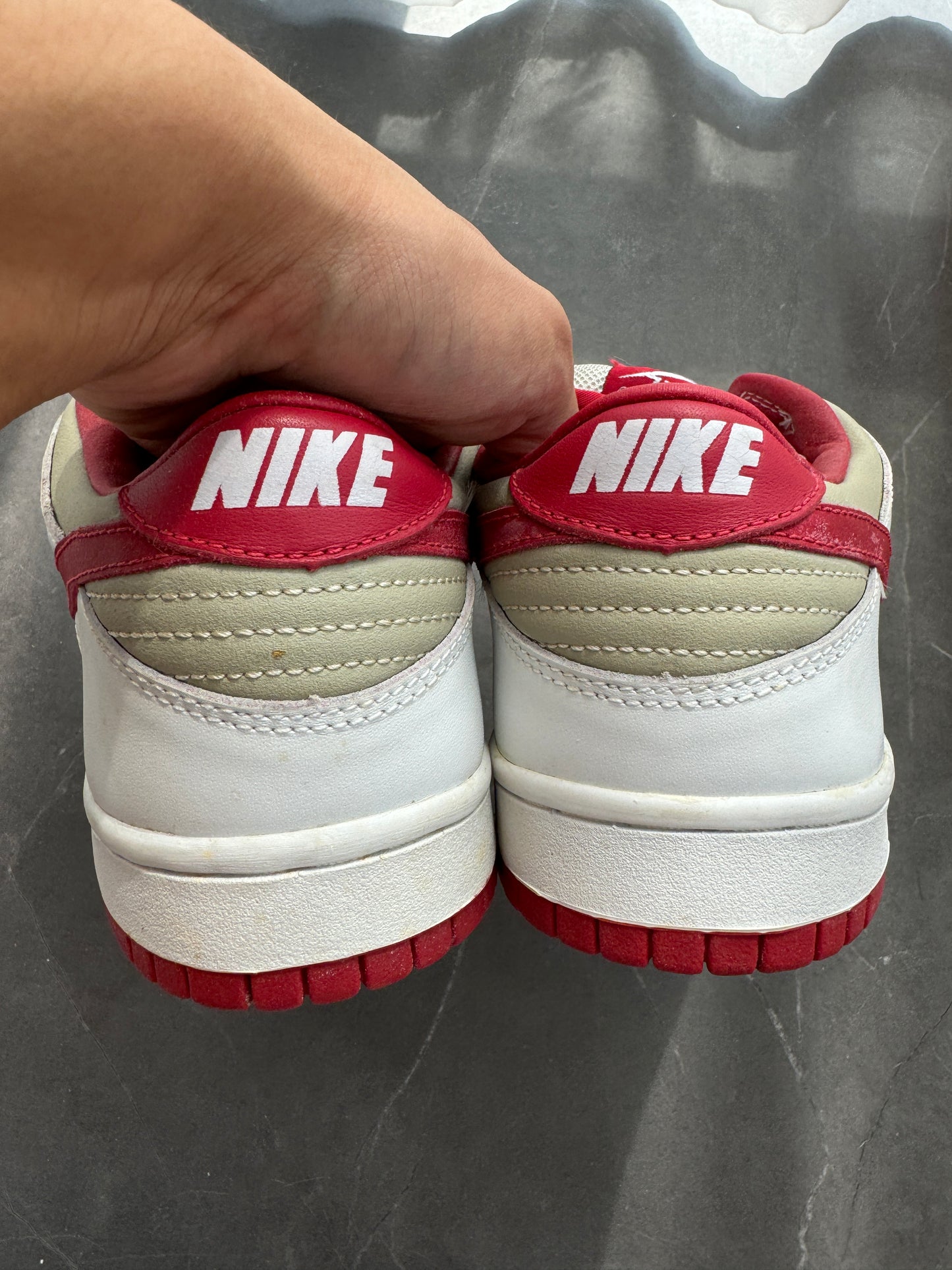 Dunk Low Pro B Light Stone Varsity Red 2002