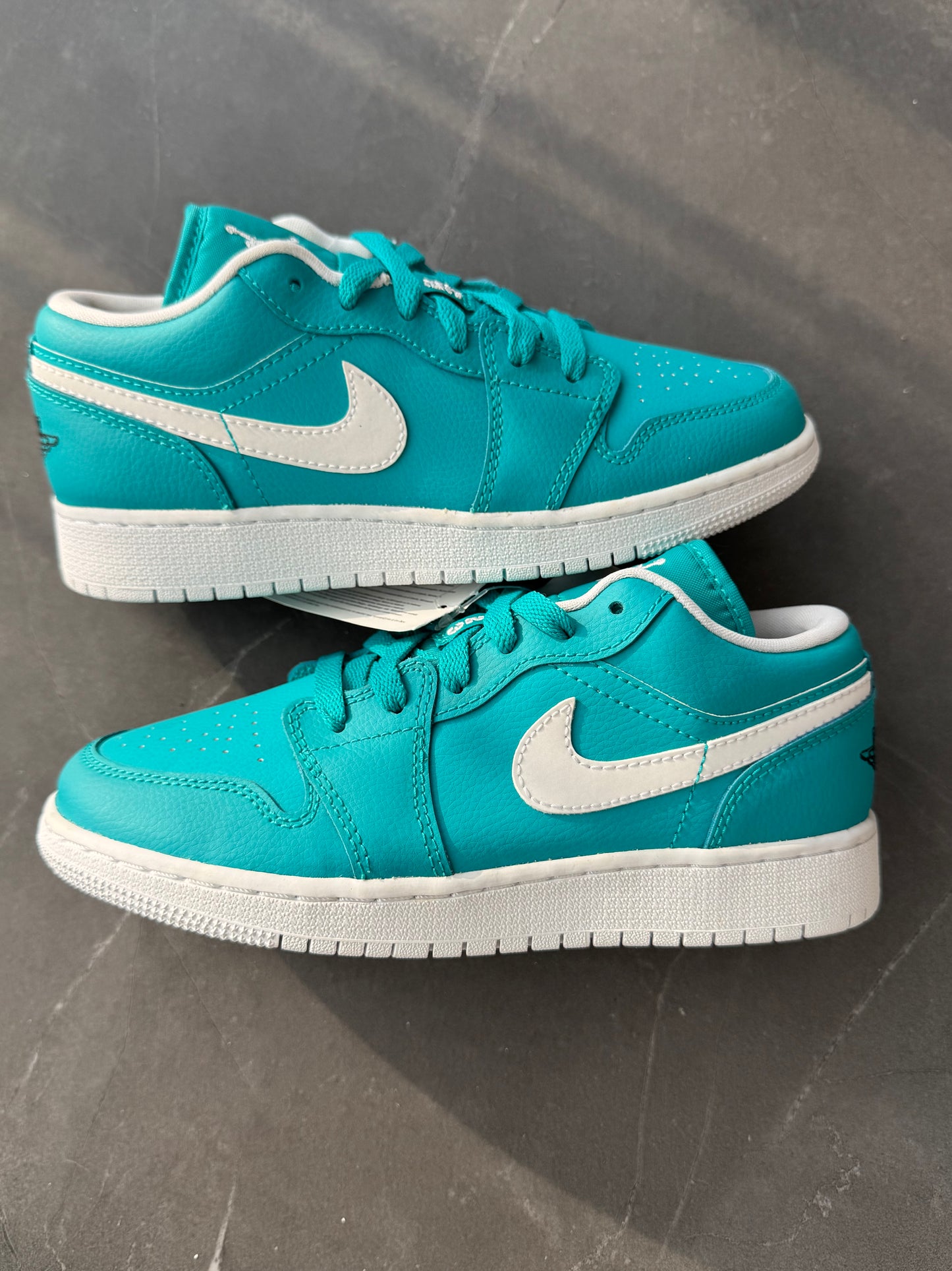 Air Jordan 1 Low GS Miami Dolphin Unreleased Sample