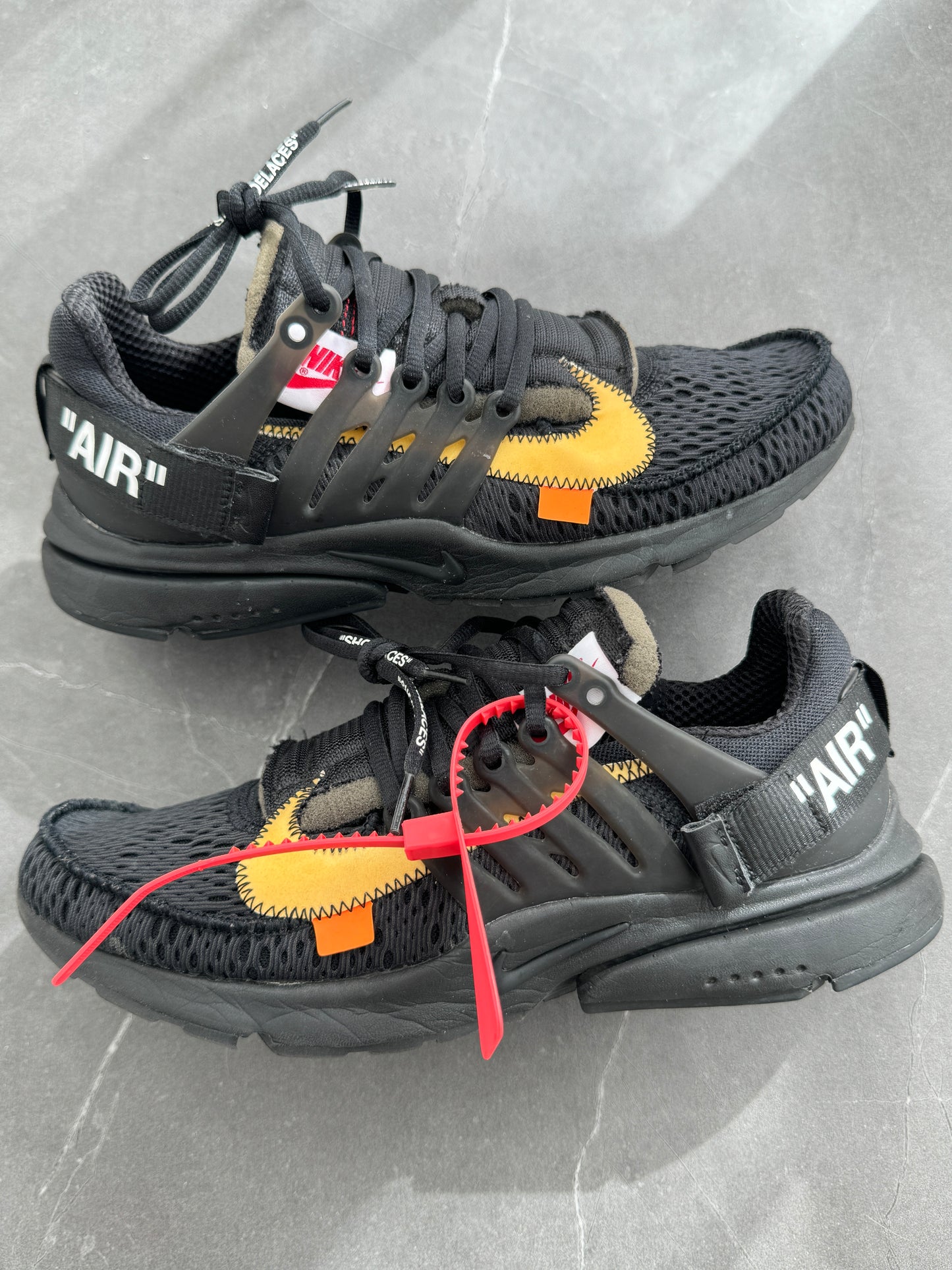 Air Presto Off-White Black US9