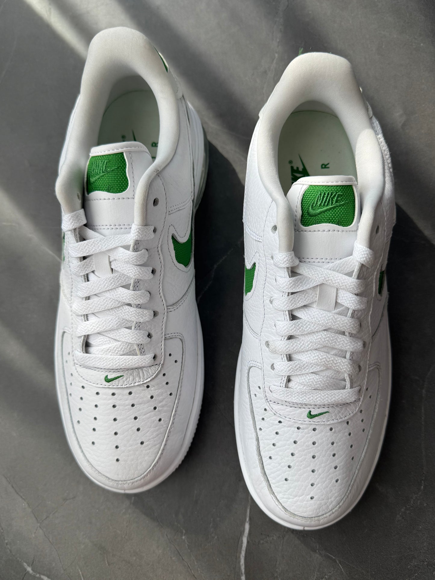 Air Force 1 Low EVO White Green Un-Released Sample