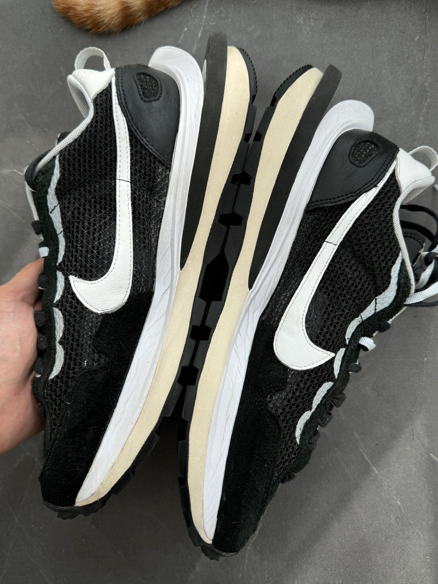 Nike Vaporwaffle Sacai Black White