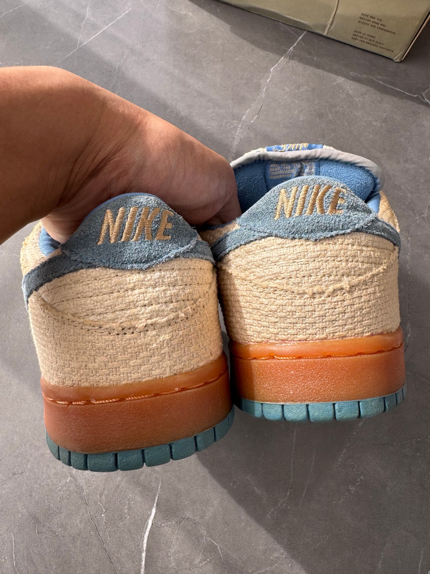 Dunk Low Pro SB Cascade Blue Hemp 2003 US12