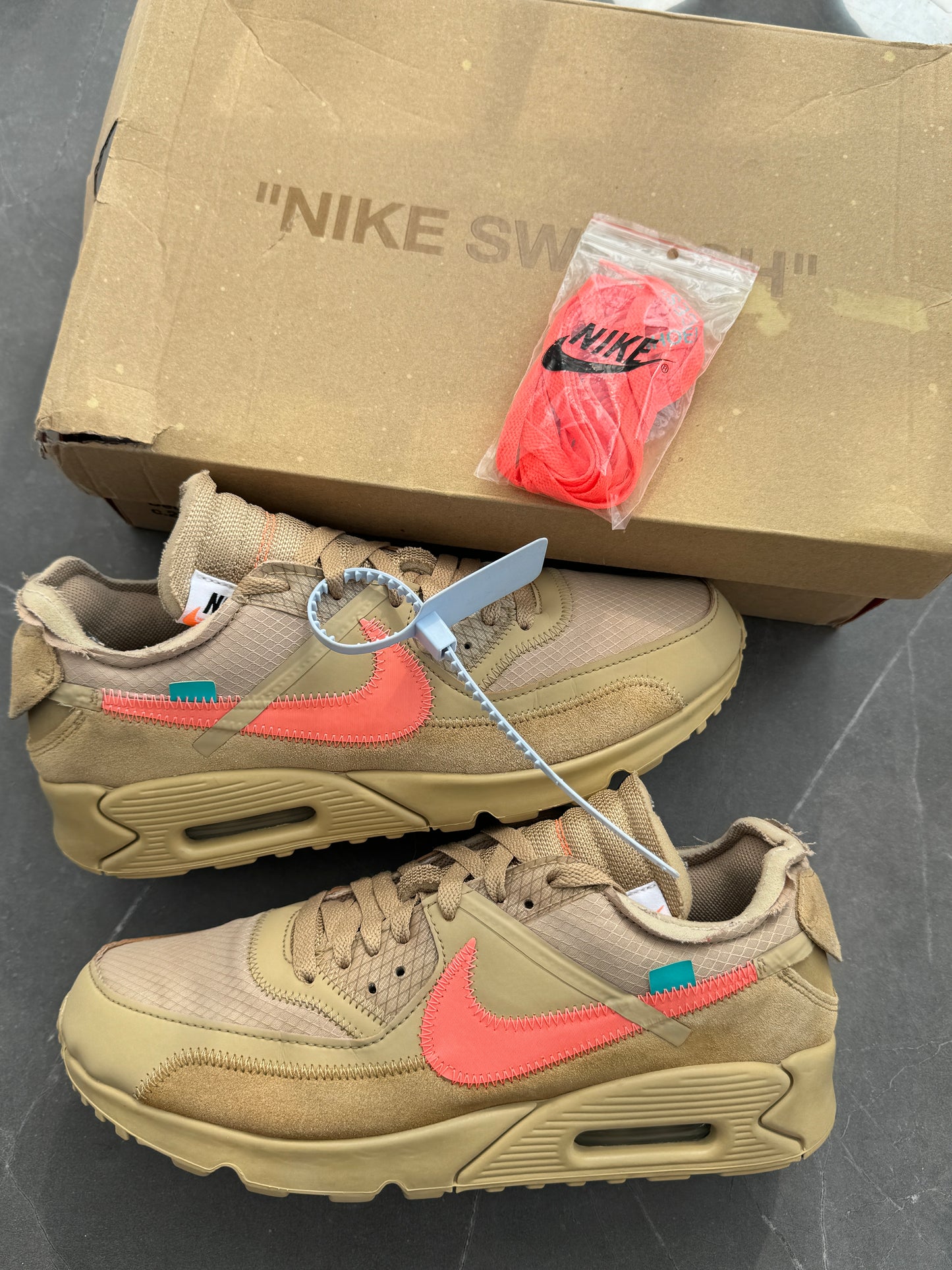 Air Max 90 Off-White Desert Ore US10.5