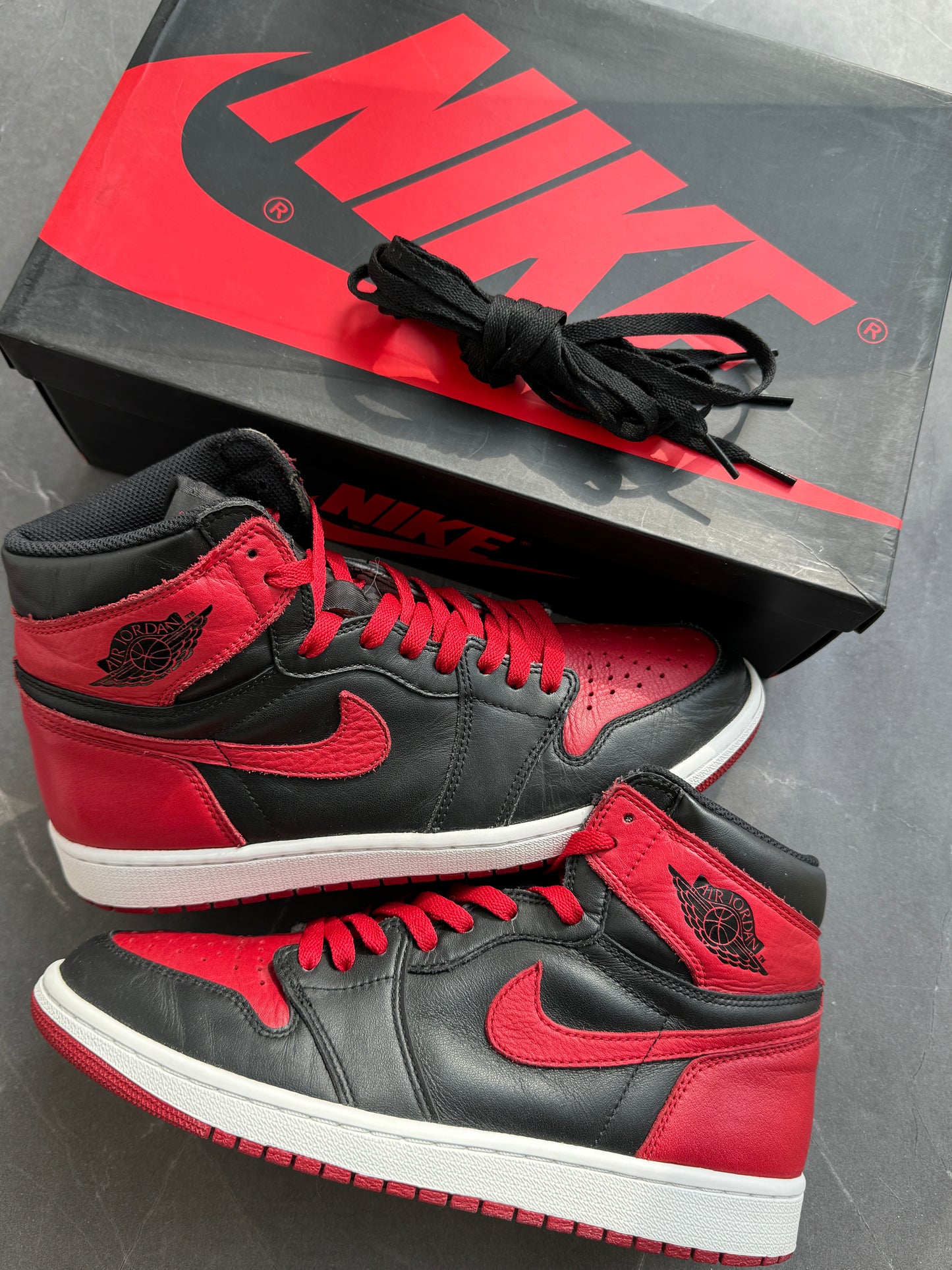 Air Jordan 1 High Bred Banned 2016 US10