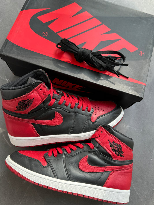 Air Jordan 1 High Bred Banned 2016 US10