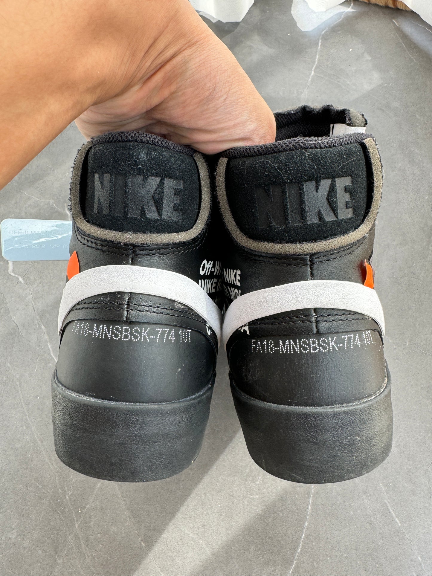 Nike Blazer Mid Off-White Grim Reaper US10.5