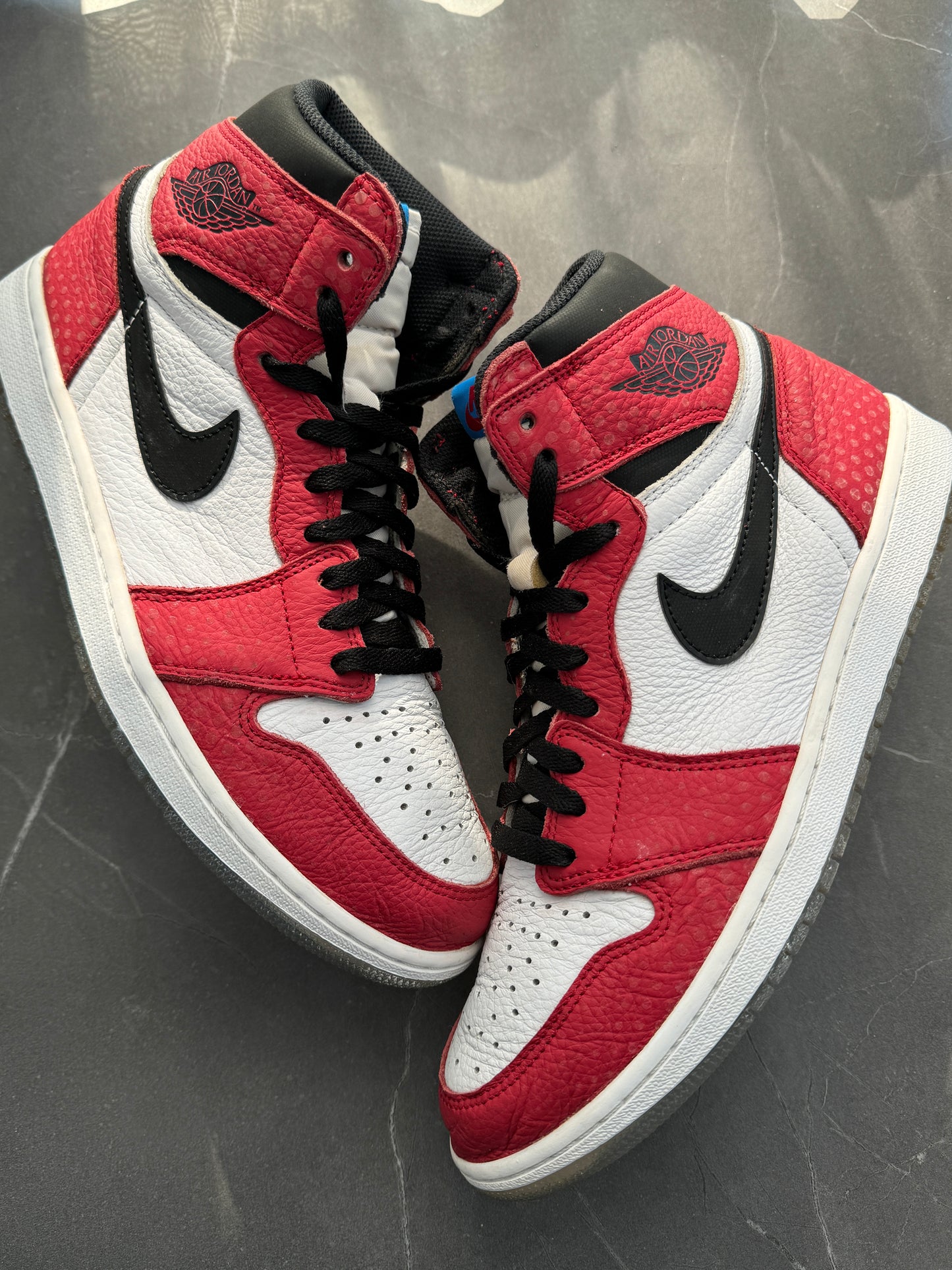 Air Jordan 1 High Spiderman Origin Story