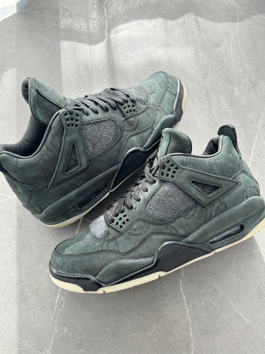 Air Jordan 4 Kaws Black US10