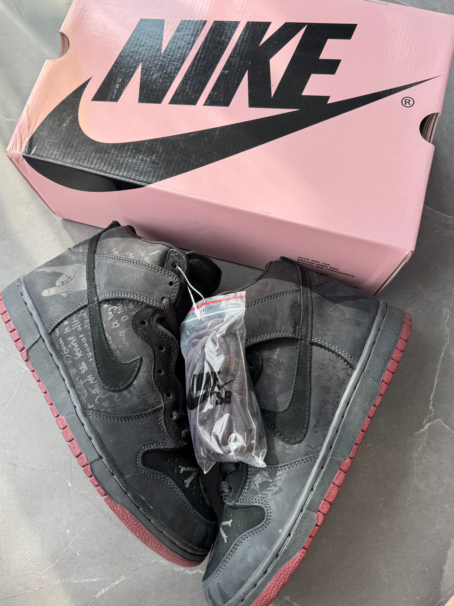 Dunk High Pro SB Melvins Black 2005 US9