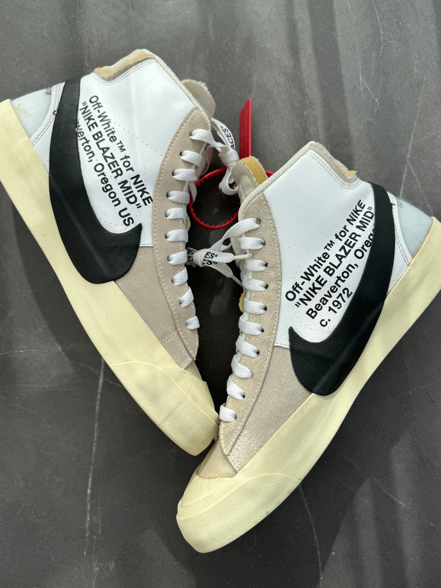 Nike Blazer Mid Off-White The Ten US10