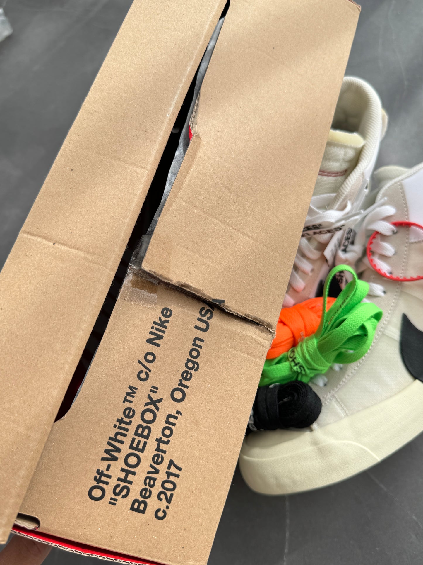 Nike Blazer Off-White The Ten US10 DS