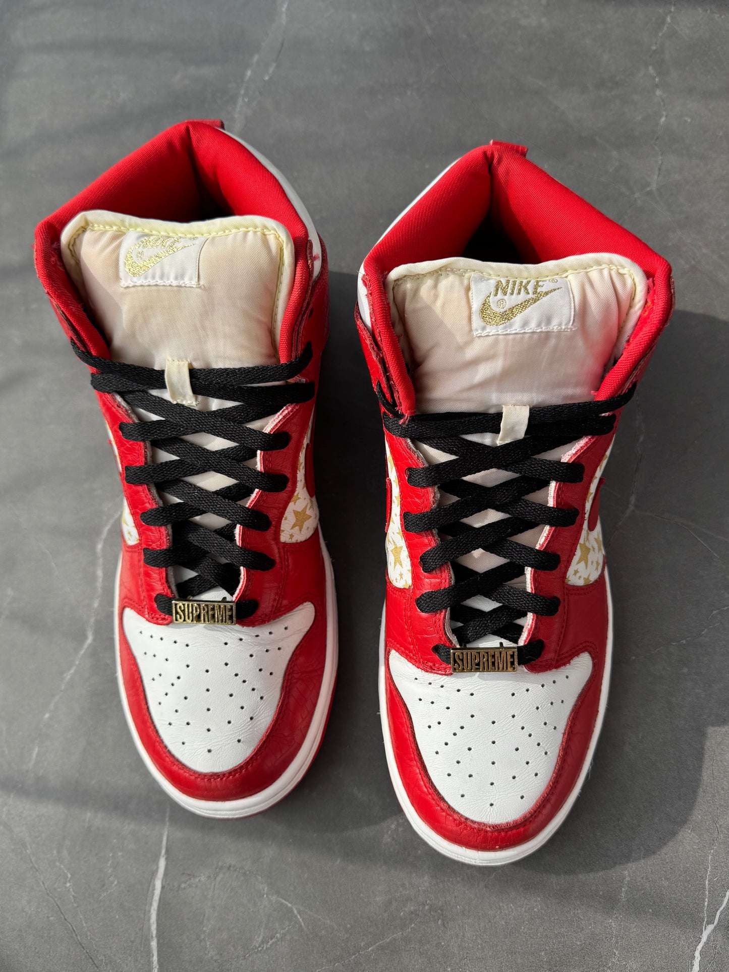 Dunk High Pro SB Supreme Red Stars US10.5 2003