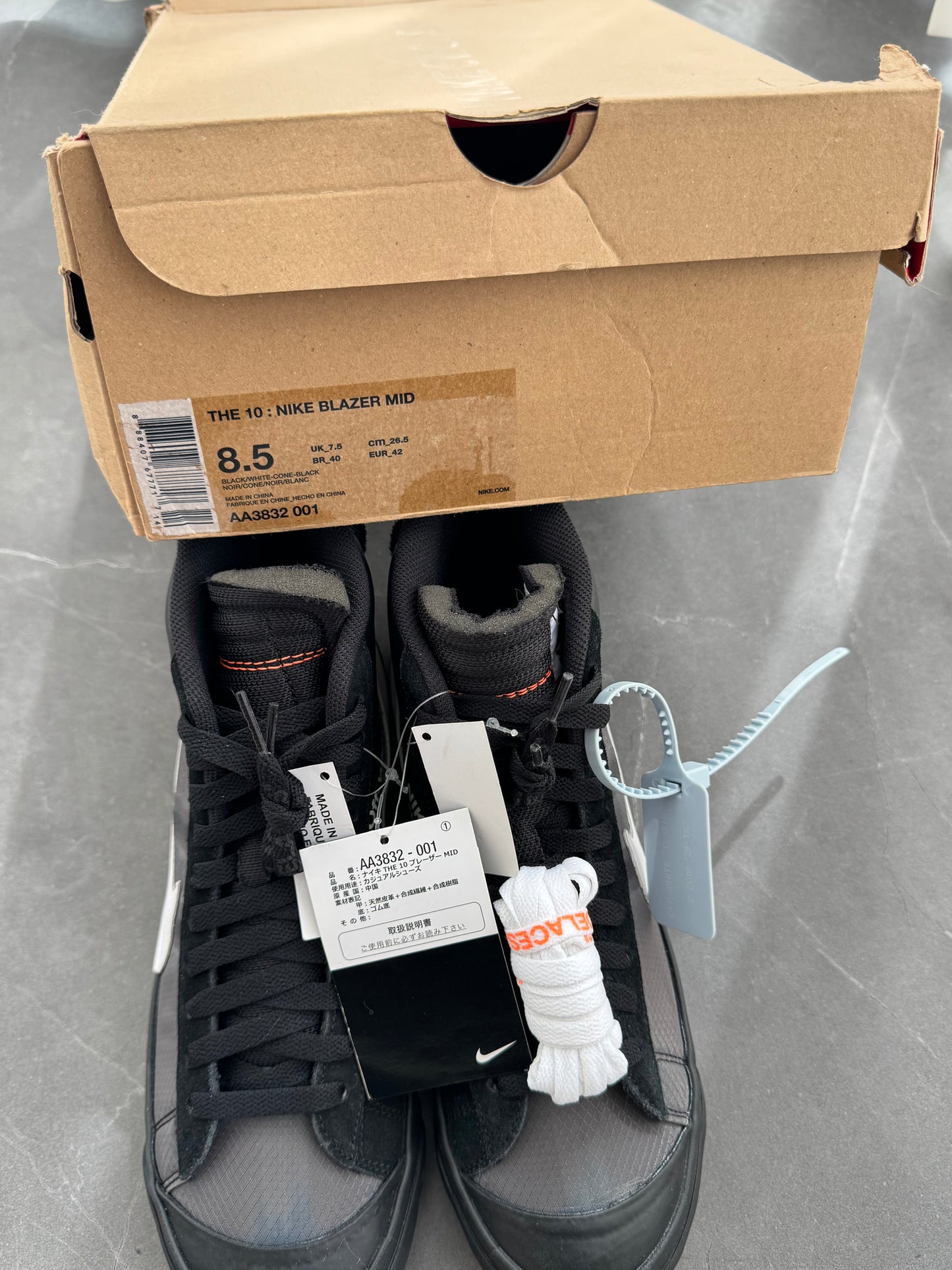Blazer Mid Off-White Grim Reaper US8.5