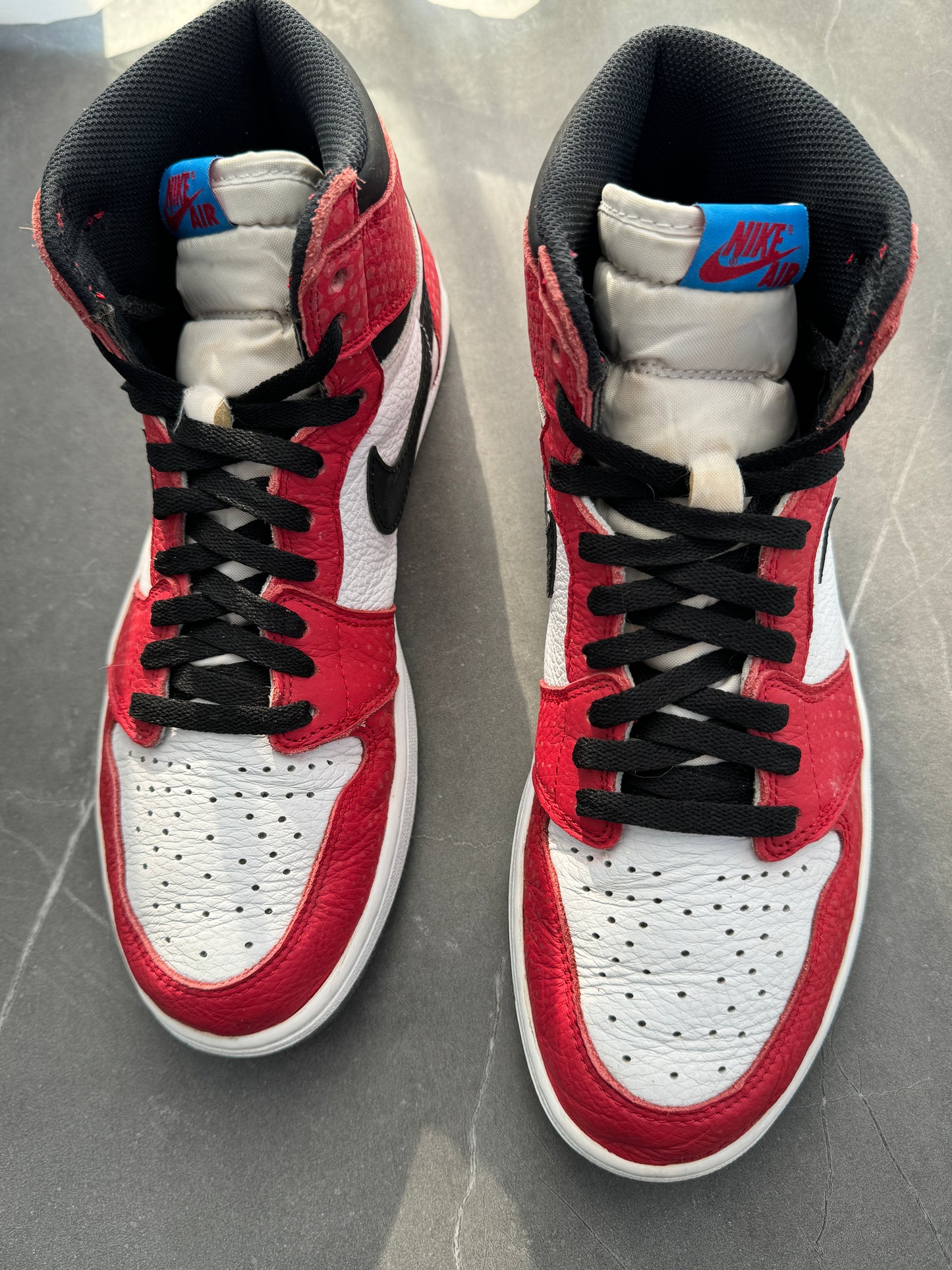 Air Jordan 1 High Spiderman Origin Story