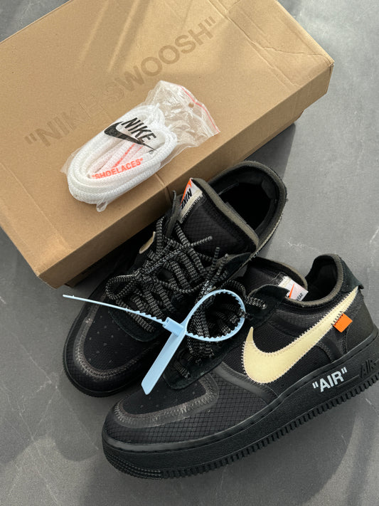 Air Force 1 Low Off-White Black US7.5