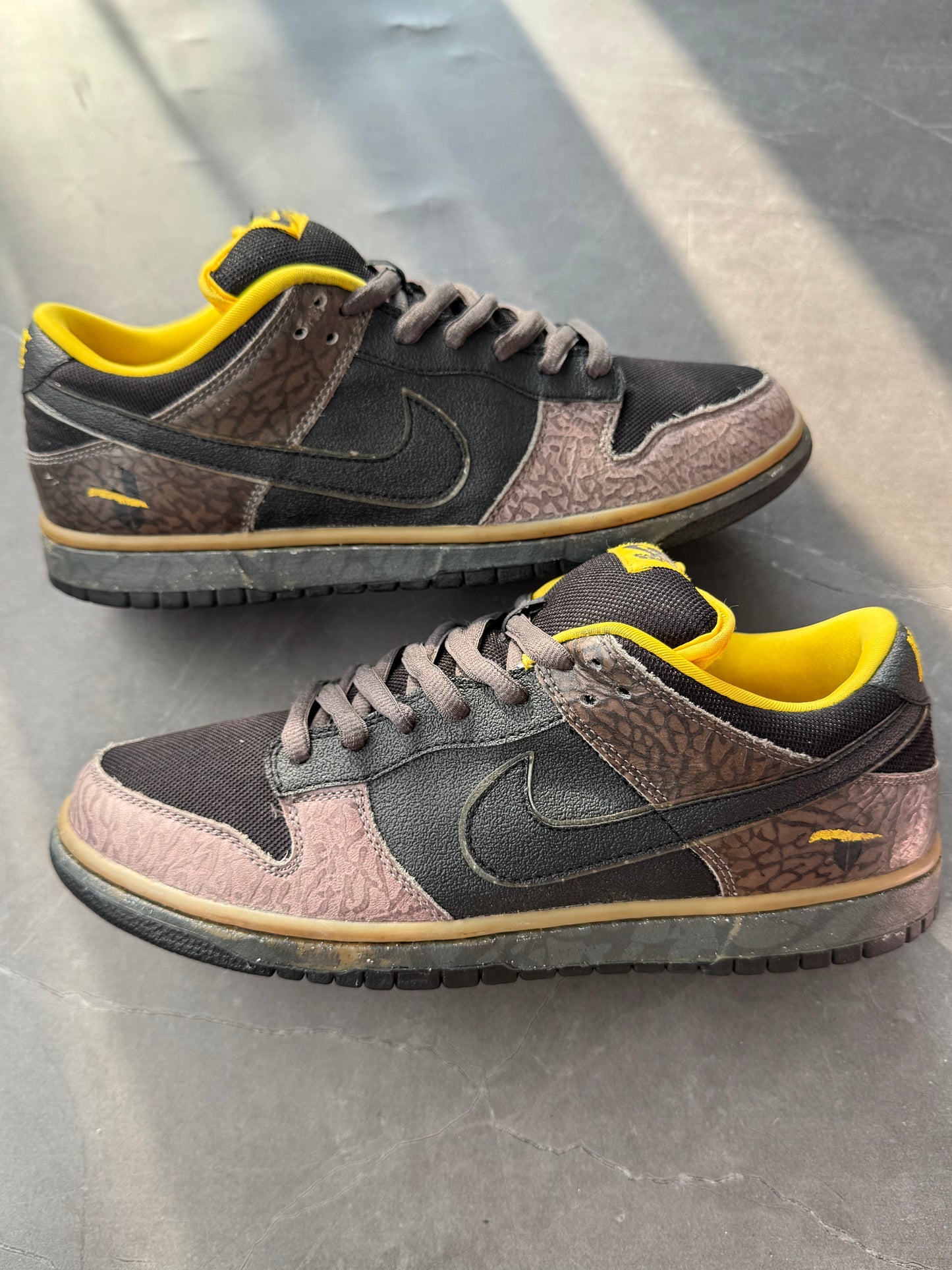 Dunk Low Premium SB Yellow Curb 2010 US10.5